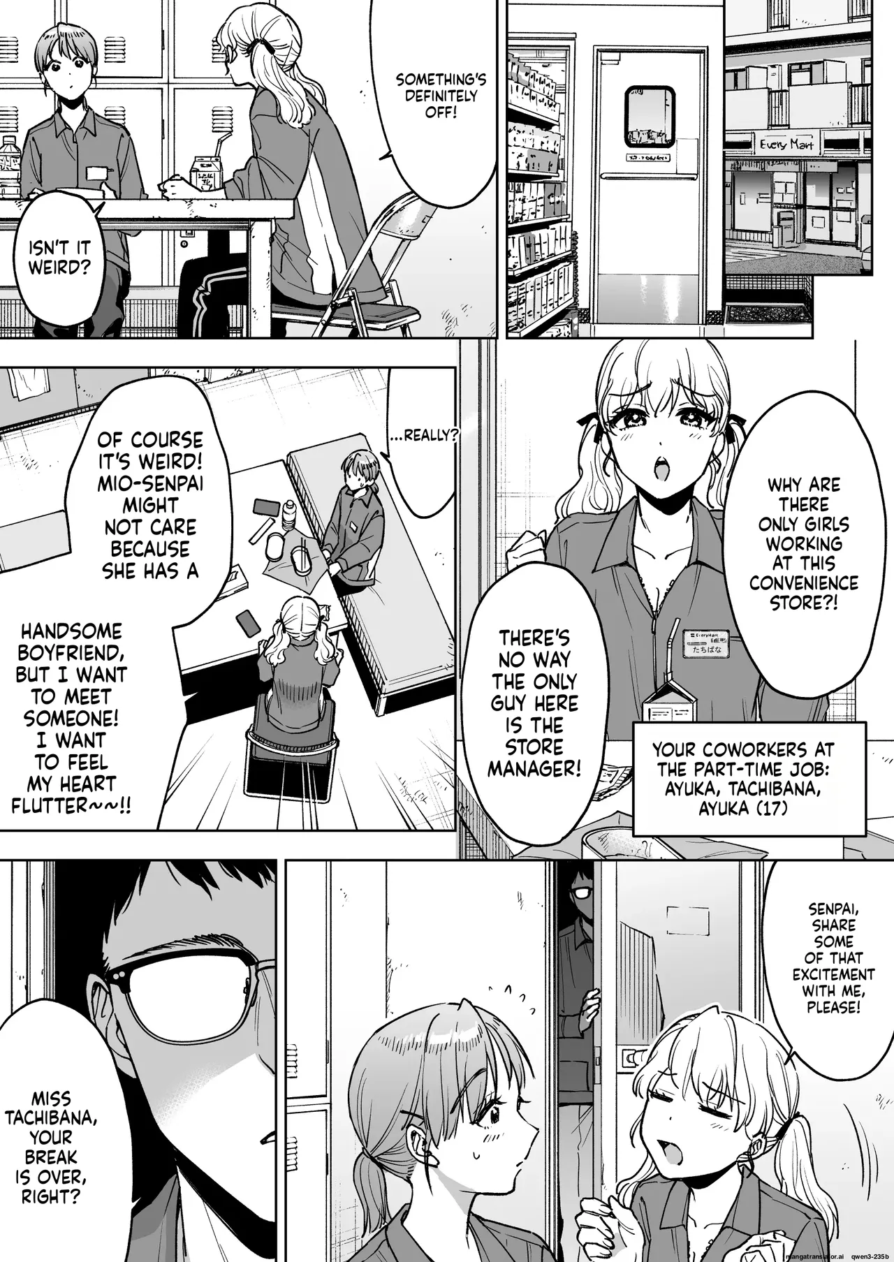 My Cashier Girlfriend ~The Reason I, Who Was Working for My Boyfriend’s Sake, Became the Store Manager’s Sex Toy~ page 13