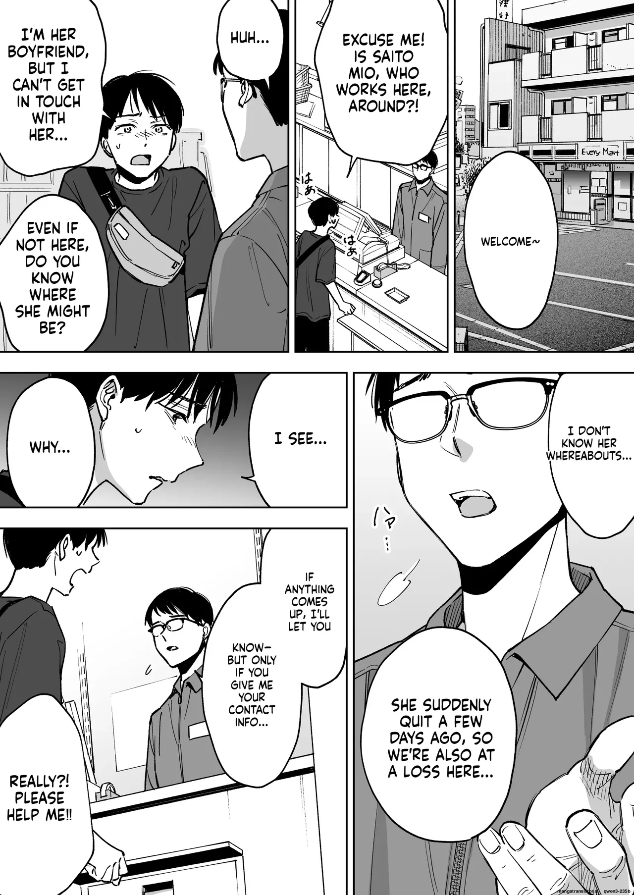 My Cashier Girlfriend ~The Reason I, Who Was Working for My Boyfriend’s Sake, Became the Store Manager’s Sex Toy~ page 35