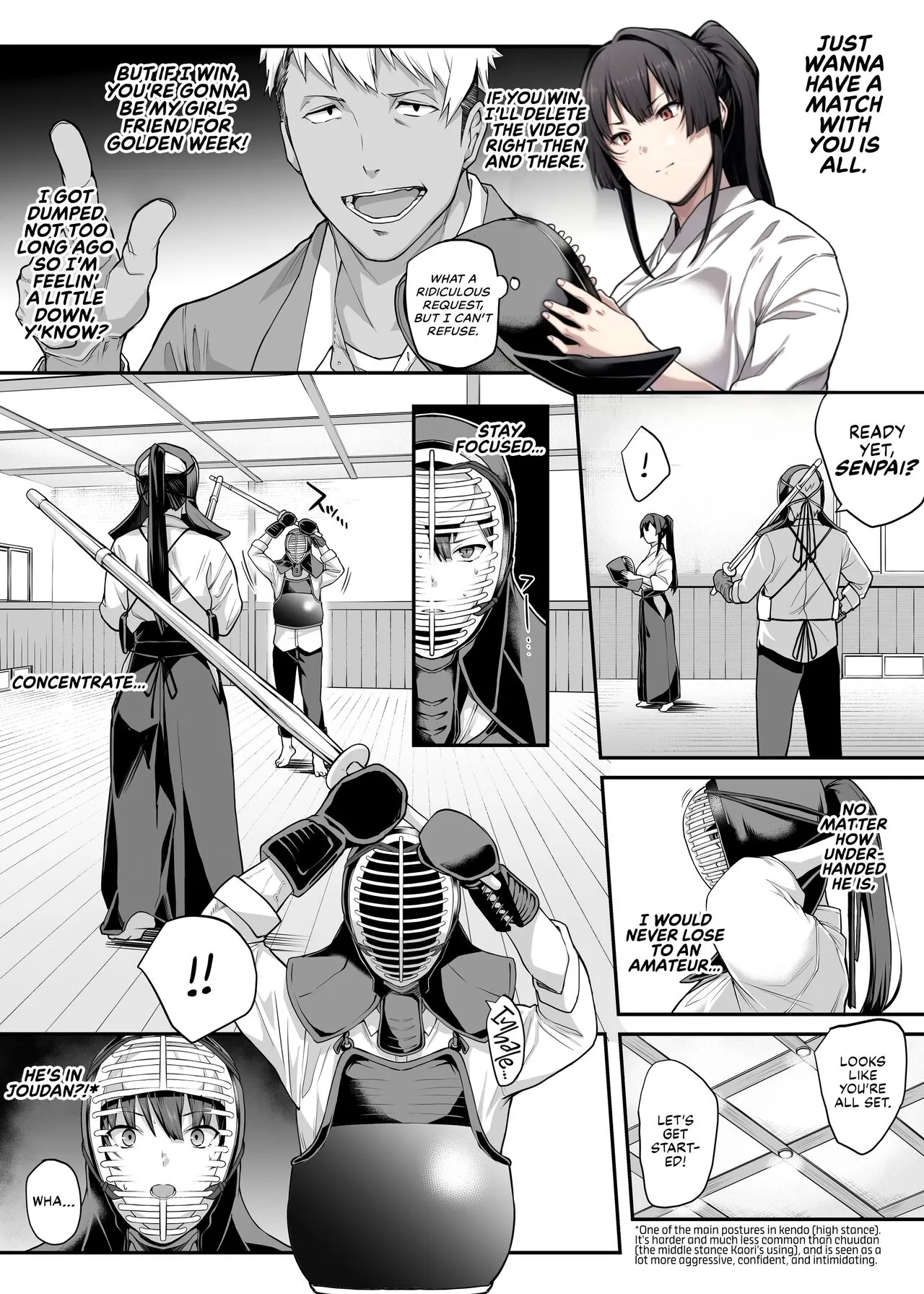 My Childhood Crush, the Fierce and Beautiful Kendo Club Captain, Would Never Fall for a Fuckboy page 18