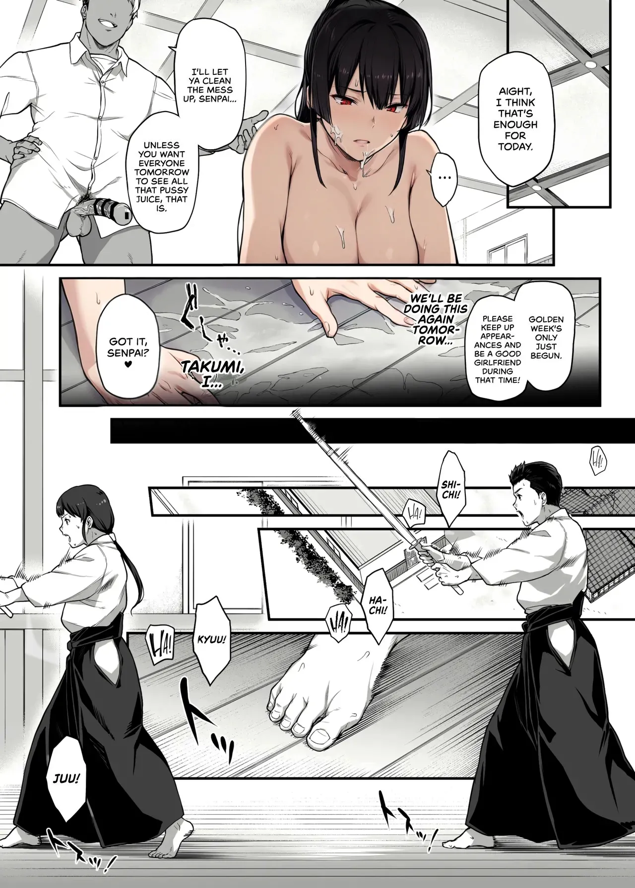 My Childhood Crush, the Fierce and Beautiful Kendo Club Captain, Would Never Fall for a Fuckboy page 28