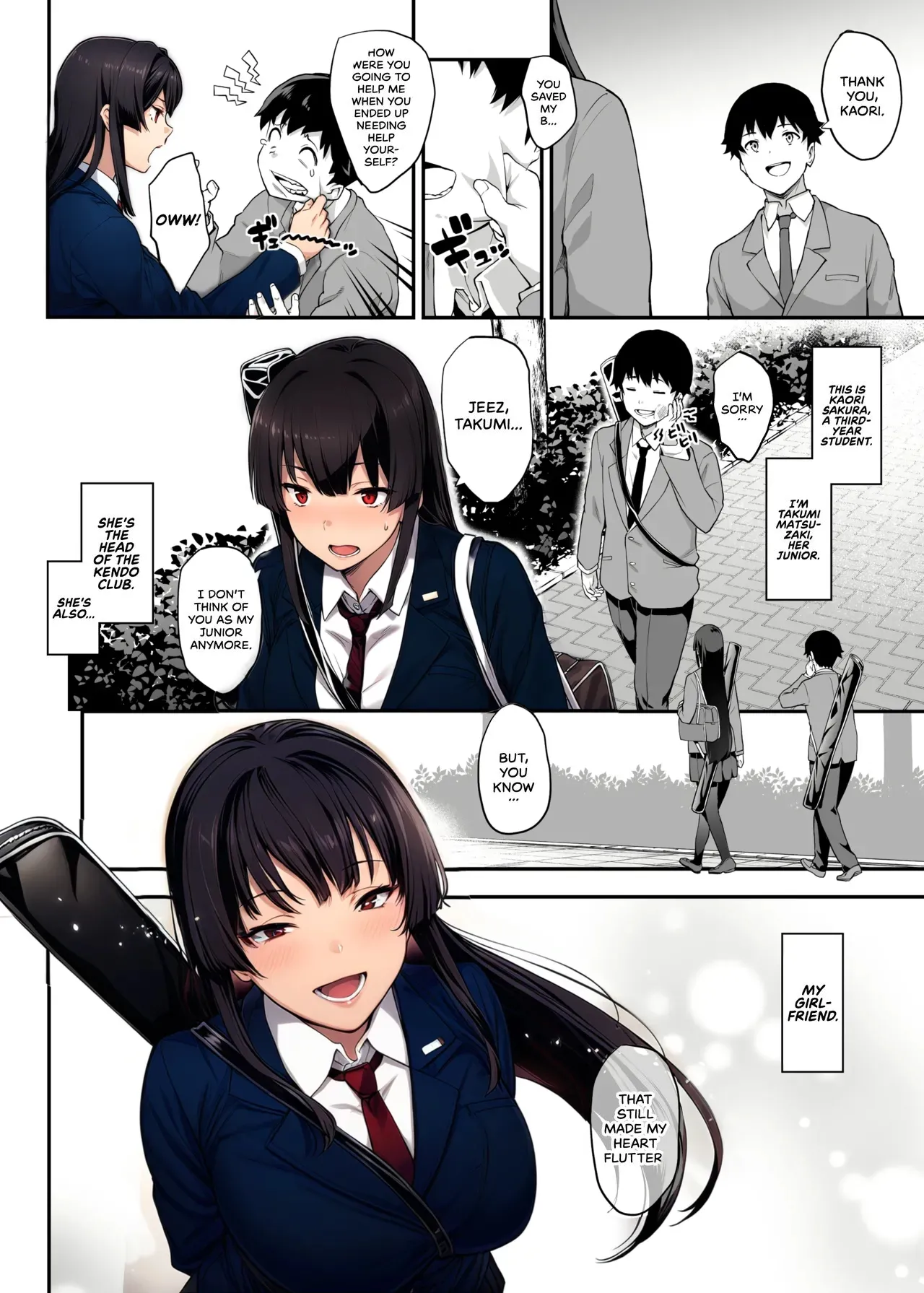 My Childhood Crush, the Fierce and Beautiful Kendo Club Captain, Would Never Fall for a Fuckboy page 3