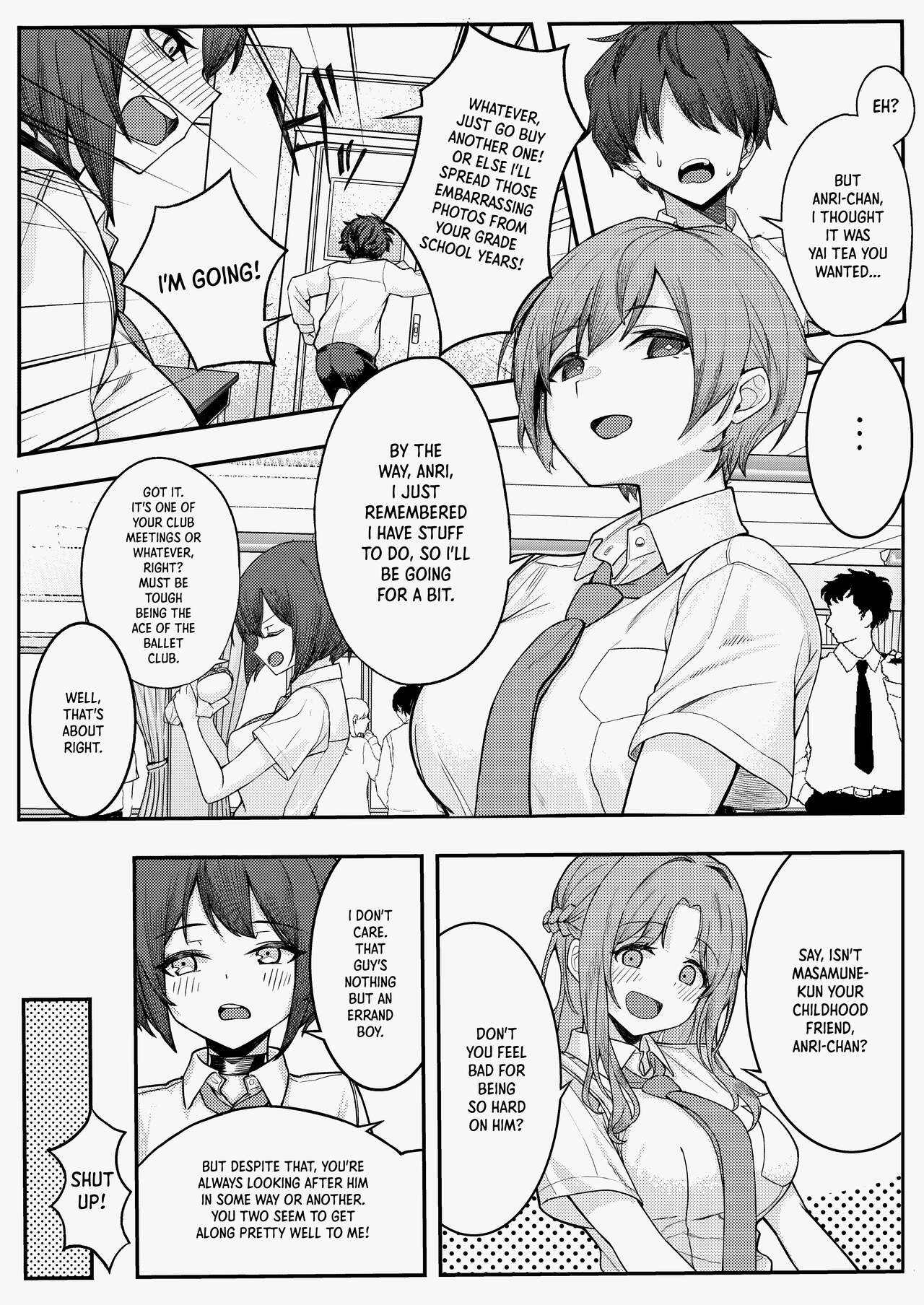 My Childhood Friend Bullies Me, But I Fuck Her Friends Behind Her Back page 5