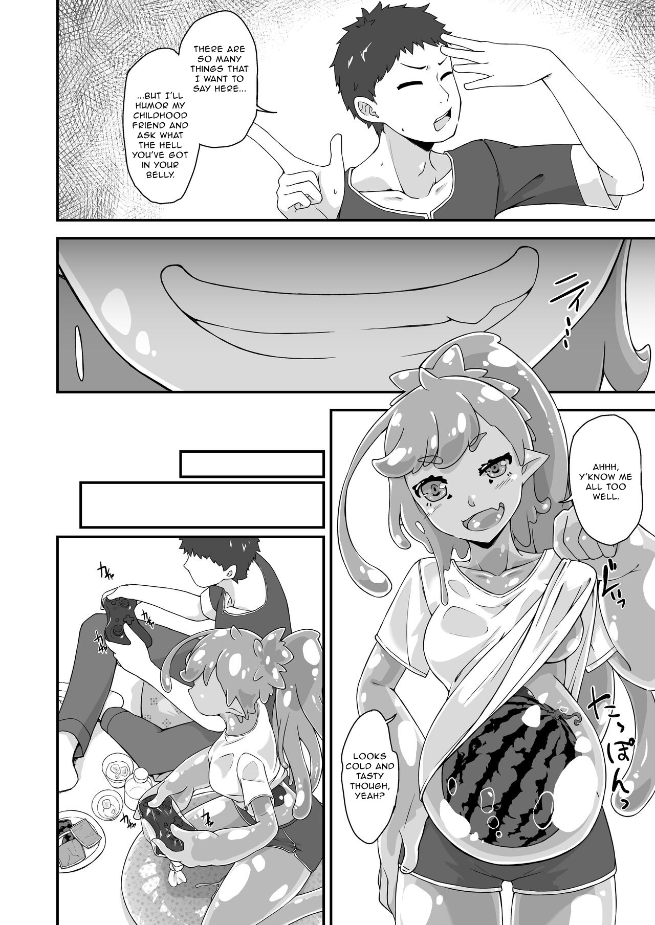 My Childhood Friend Is a Slime Girl page 3