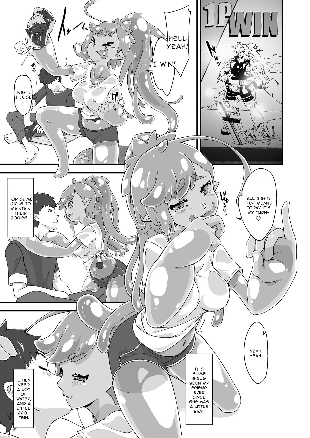My Childhood Friend Is a Slime Girl page 4