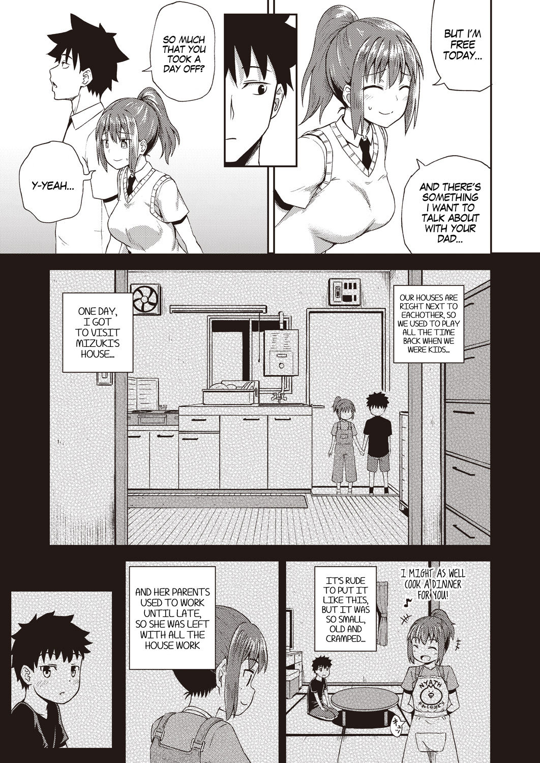 My Childhood Friend is my Personal Mouth Maid Ch. 1-3 page 3