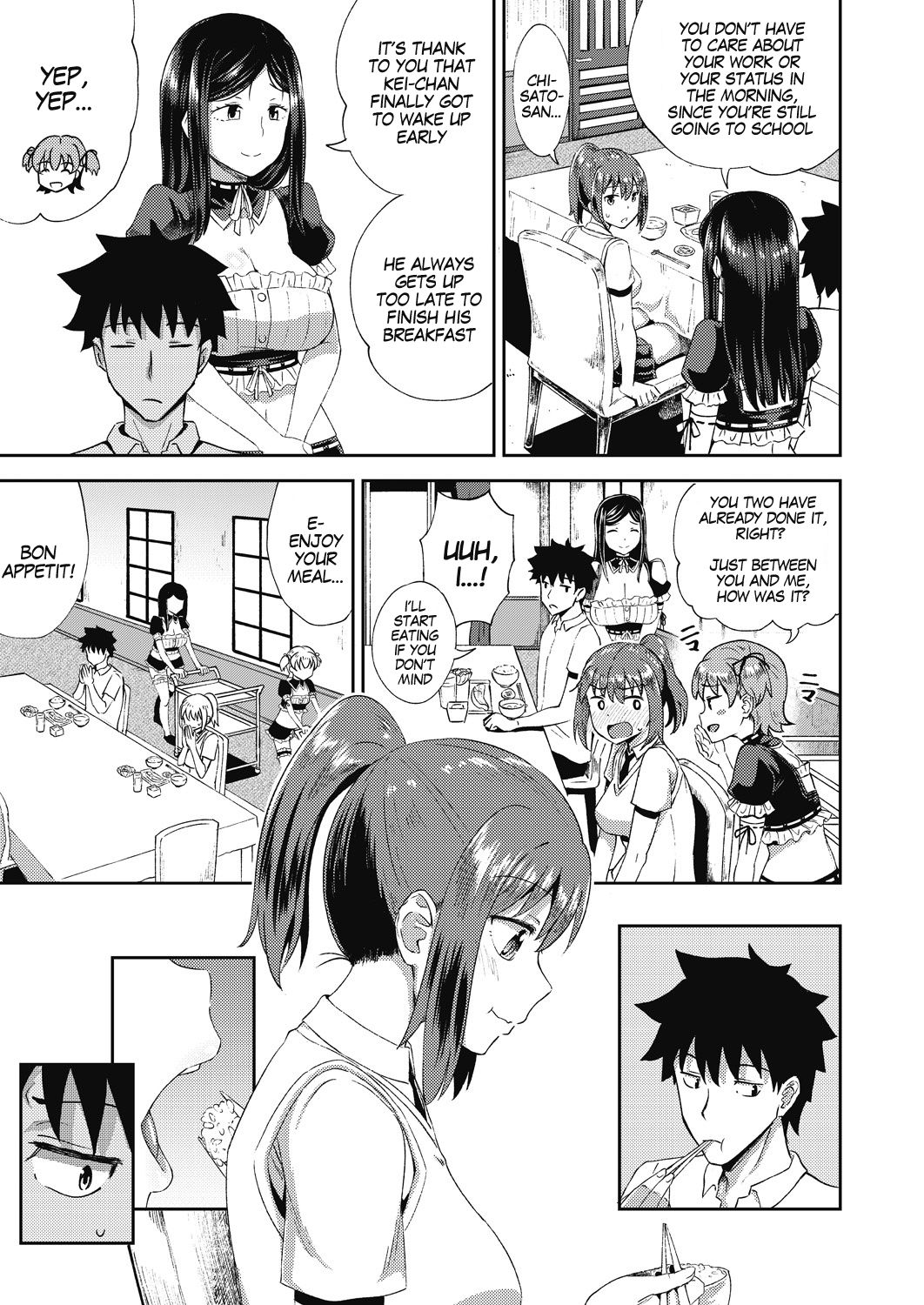 My Childhood Friend is my Personal Mouth Maid Ch. 1-6 page 39