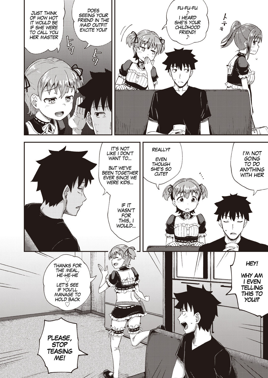 My Childhood Friend is my Personal Mouth Maid Ch. 1-6 page 8