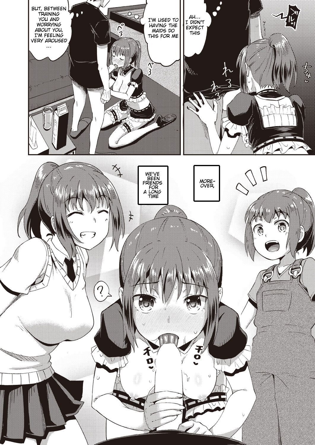 My Childhood Friend is my Personal Mouth Maid Chapter 1 page 22