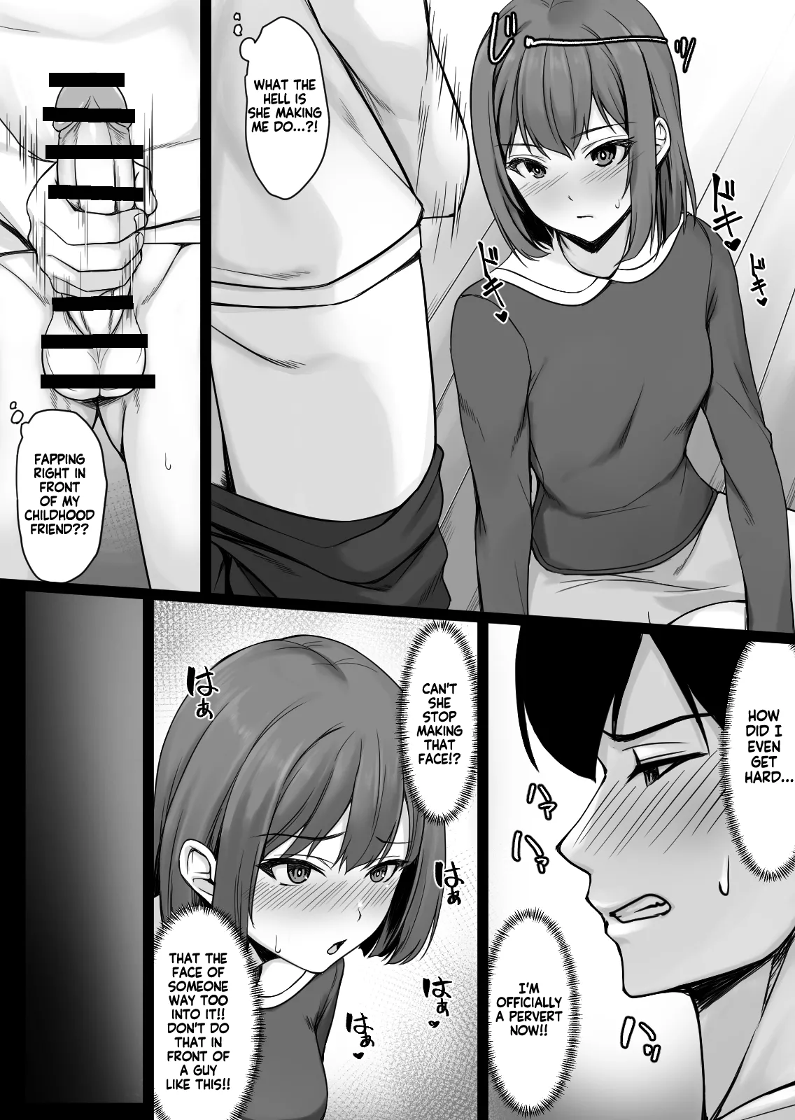 My Childhood Friend Loves It When We Jerk Off Together! But What Will Happen If We Keep Going!? page 10