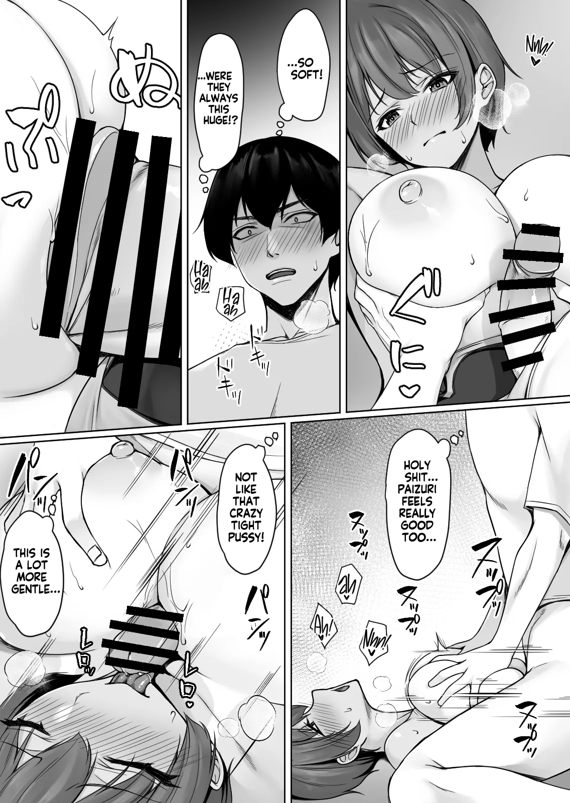 My Childhood Friend Loves It When We Jerk Off Together! But What Will Happen If We Keep Going!? page 38
