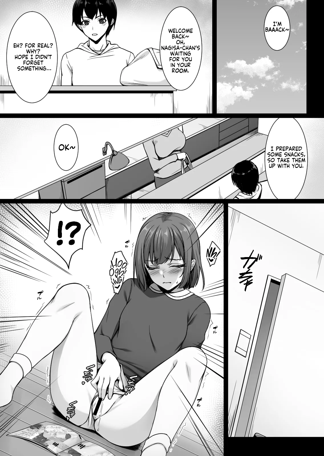 My Childhood Friend Loves It When We Jerk Off Together! But What Will Happen If We Keep Going!? page 8