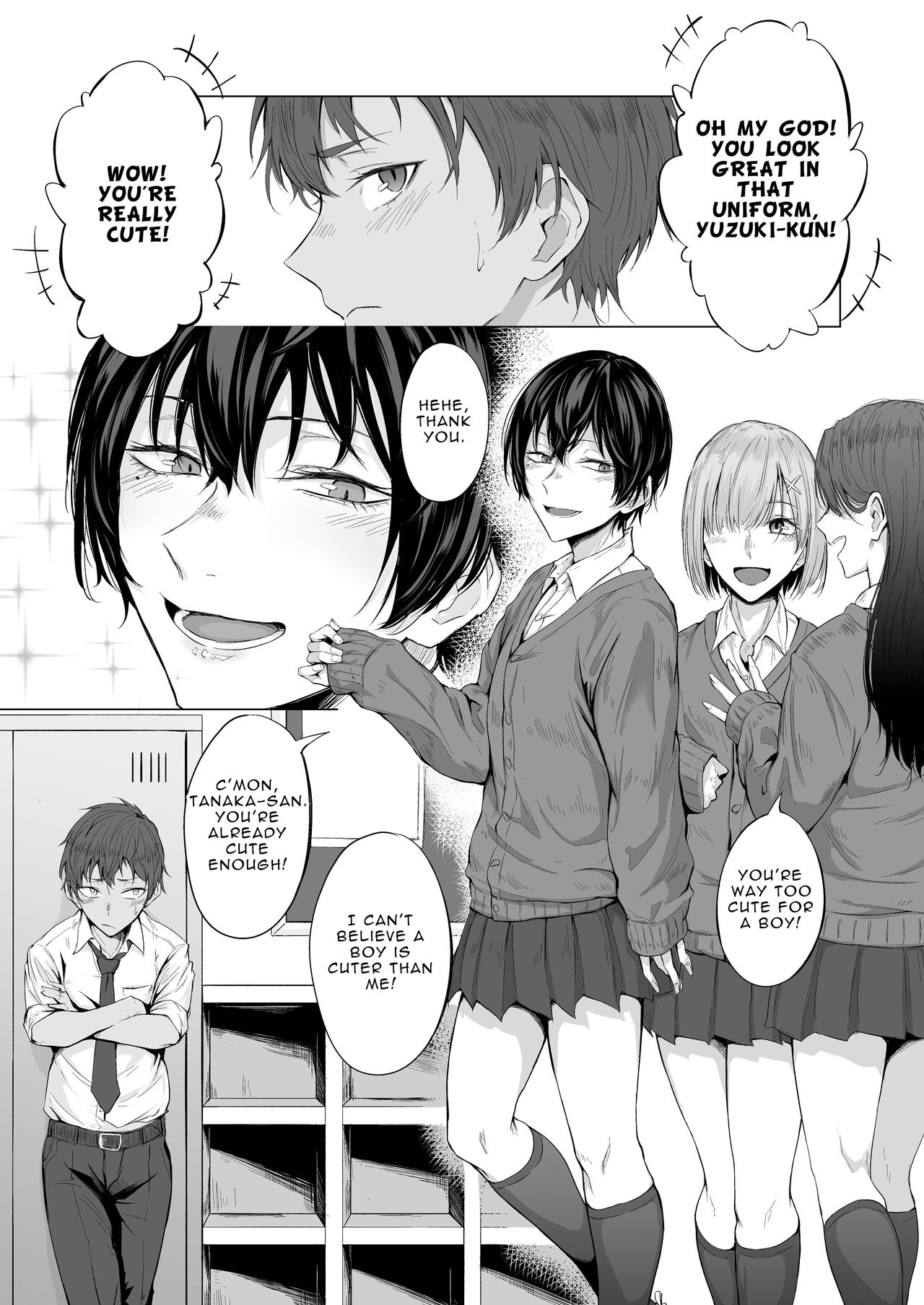 My Childhood Friend Made Me Cross-dress and Femgasm with his Thick Dick page 2