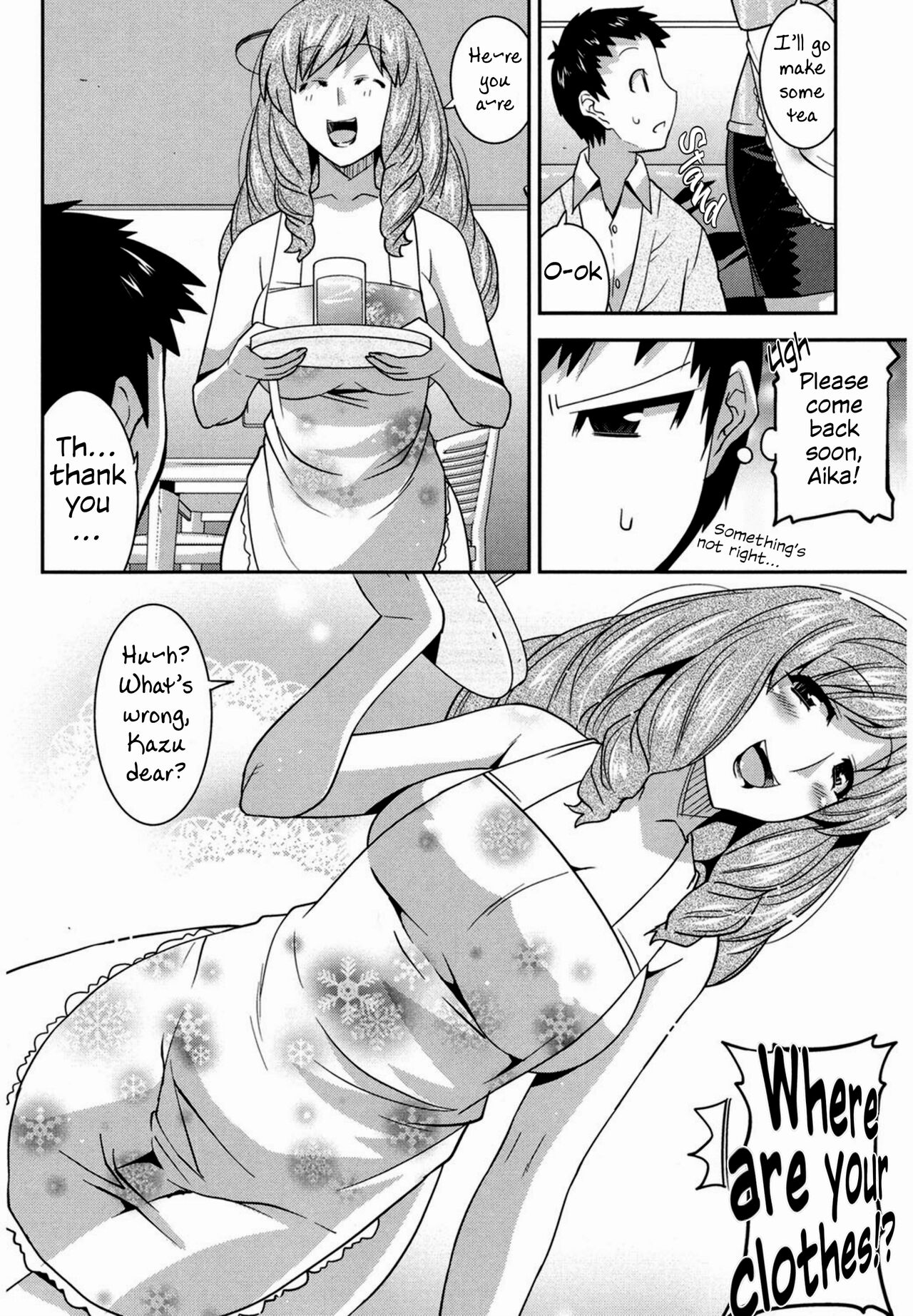 My Childhood Friend's Mom is WAY too Sexy page 4