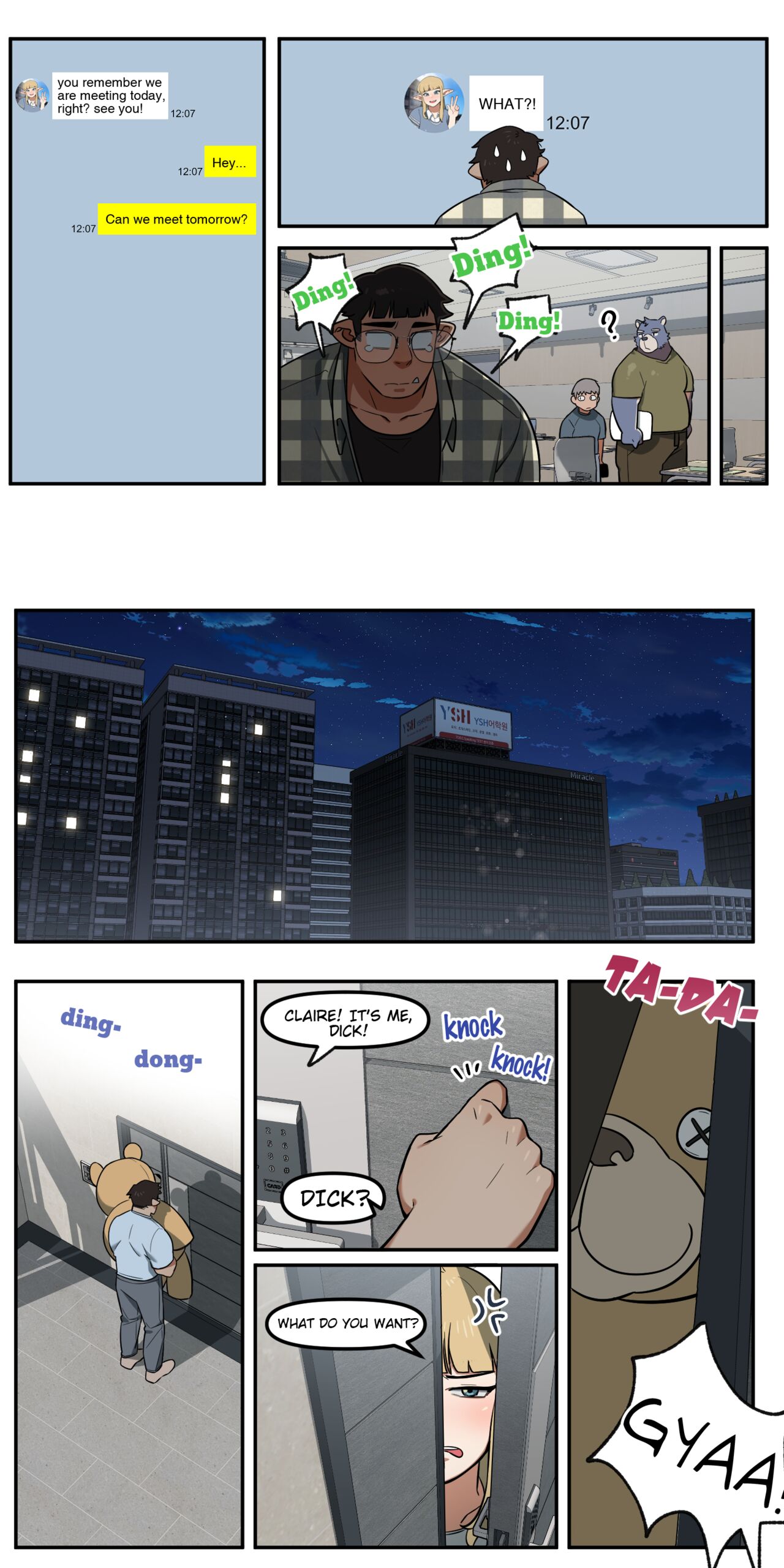 My childhood friend turned out to be a live streaming pornstar! Ch. 1 page 10