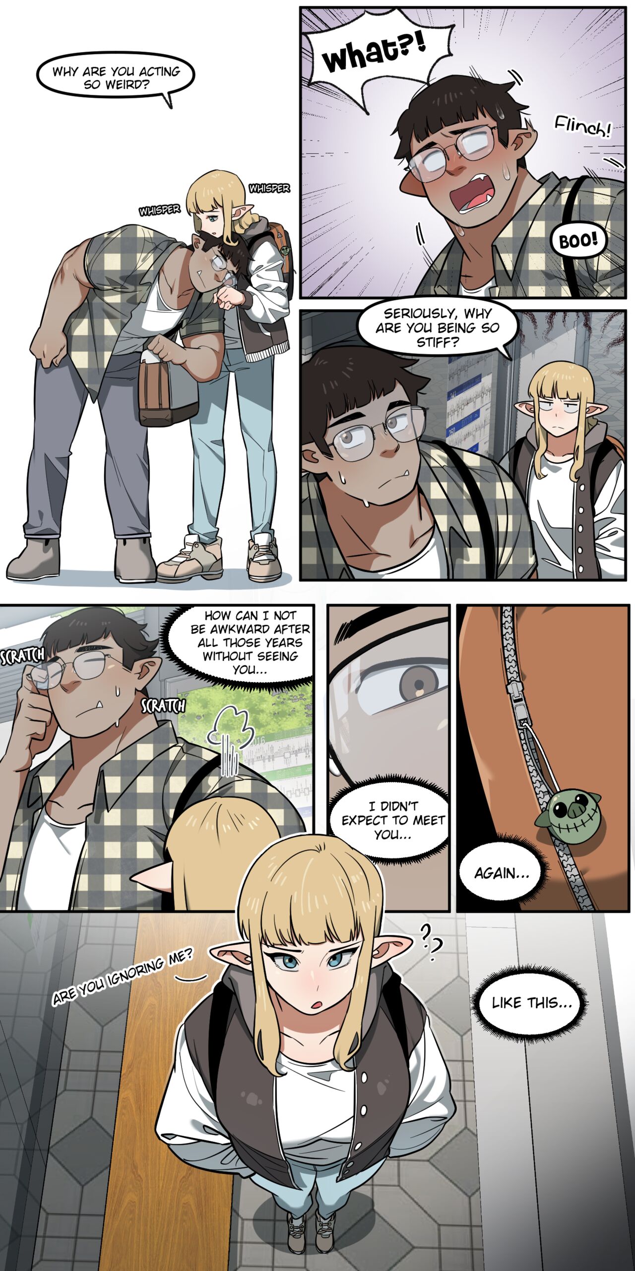 My childhood friend turned out to be a live streaming pornstar! Ch. 1 page 6
