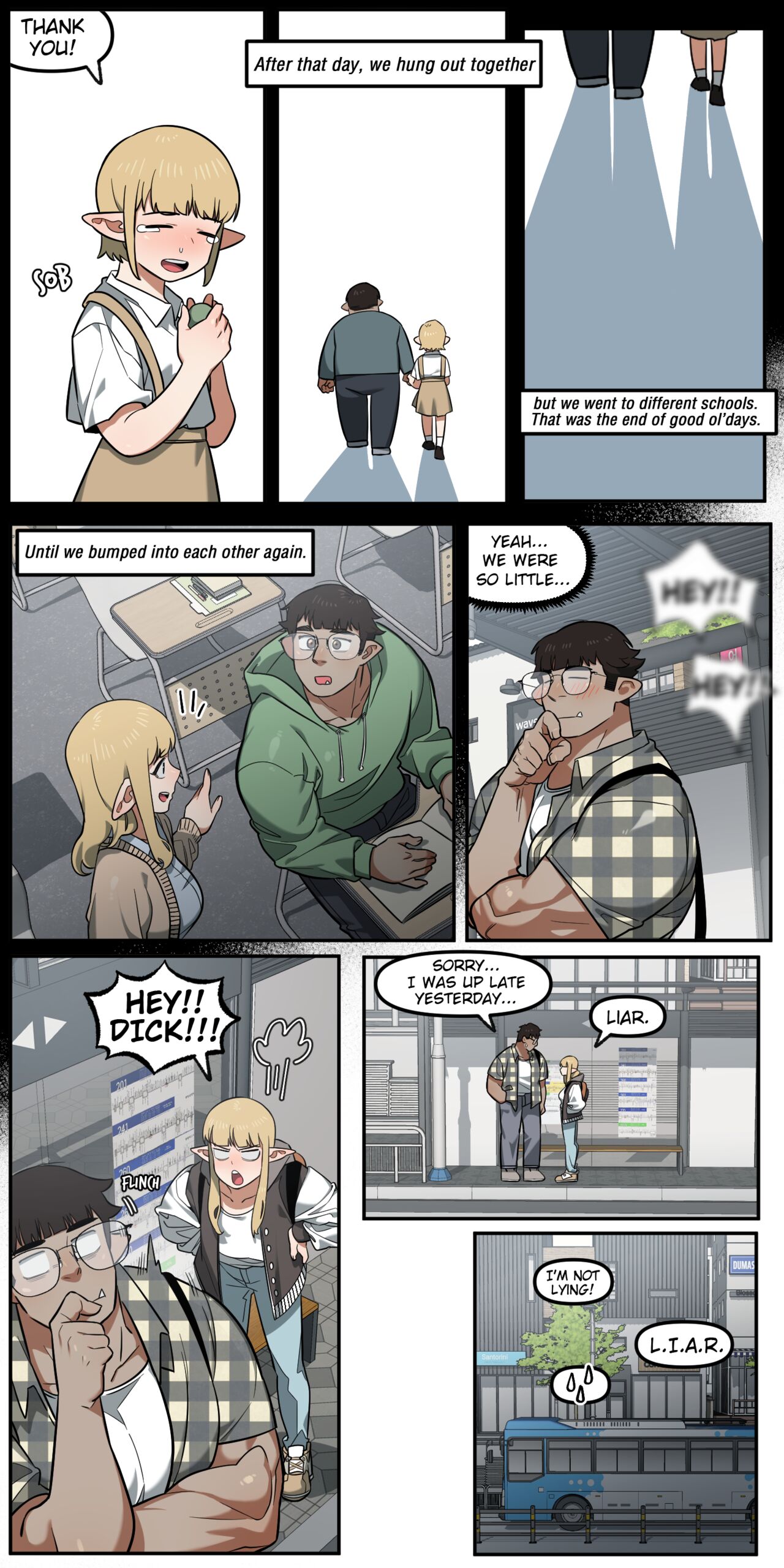 My childhood friend turned out to be a live streaming pornstar! Ch. 1 page 8