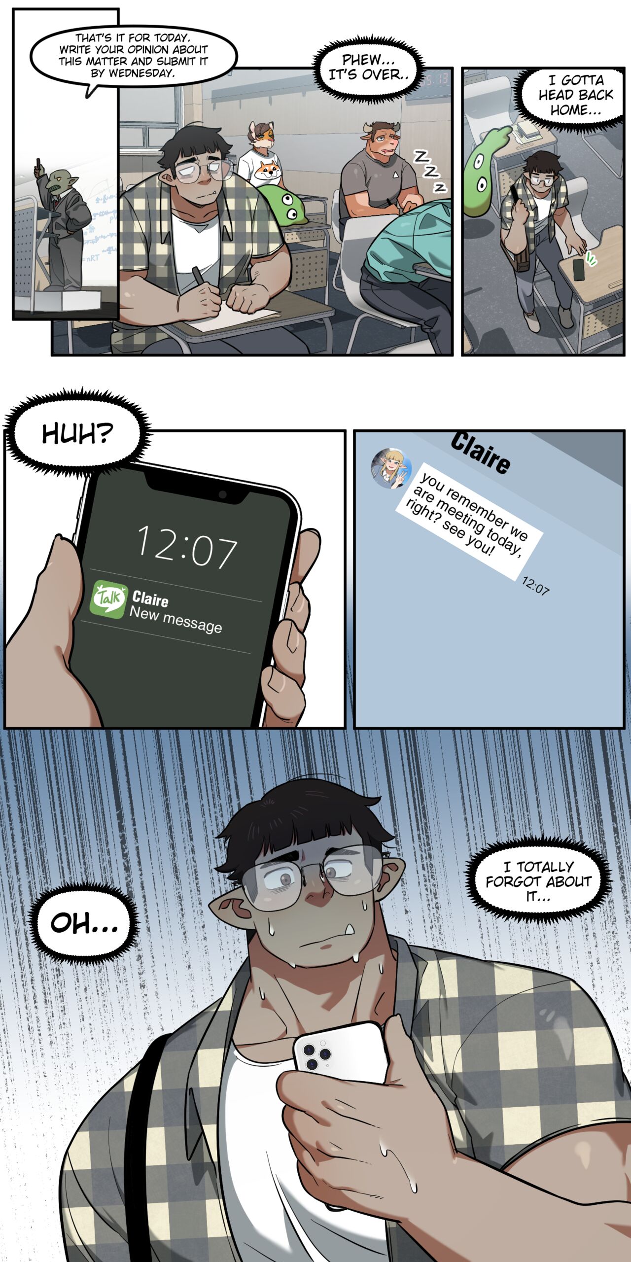 My childhood friend turned out to be a live streaming pornstar! Ch. 1 page 9