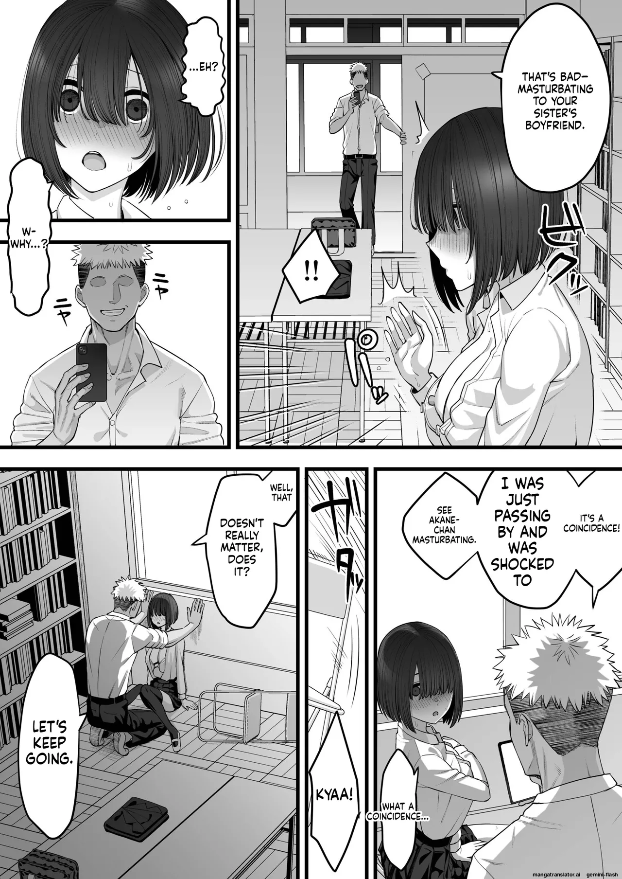 My Childhood Friend Twins Become Another Man’s Onahole 1-3 page 11