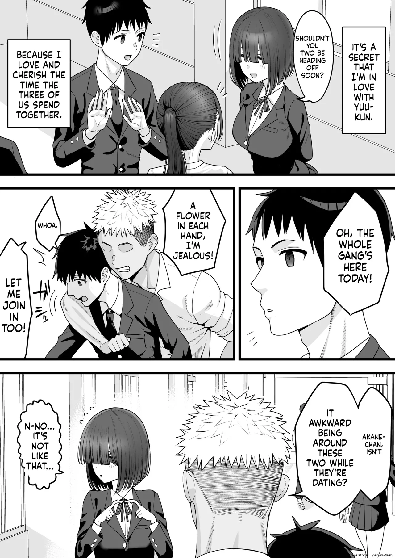 My Childhood Friend Twins Become Another Man’s Onahole 1-3 page 5