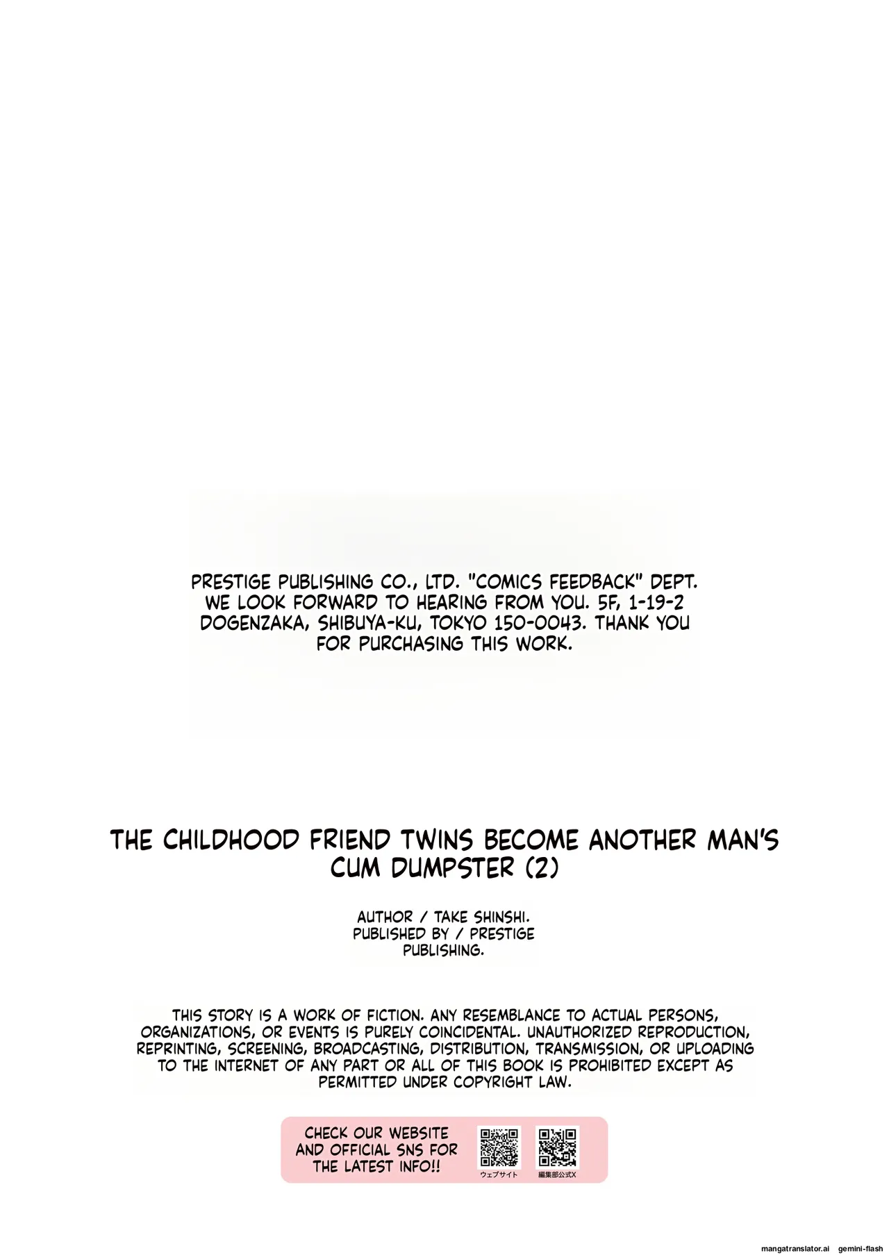 My Childhood Friend Twins Become Another Man’s Onahole 1-3 page 52