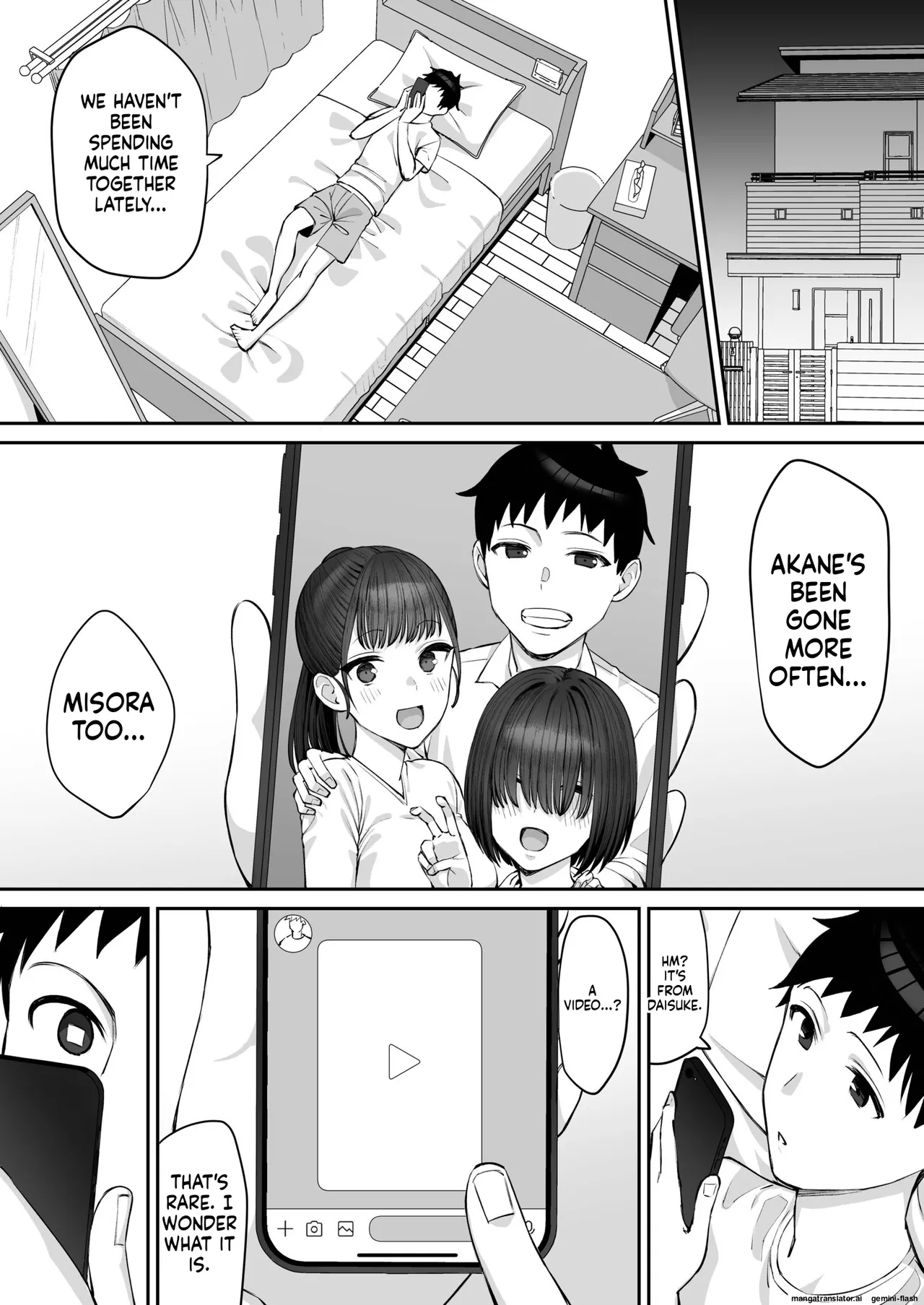 My Childhood Friend Twins Become Another Man’s Onahole 1-3 page 58