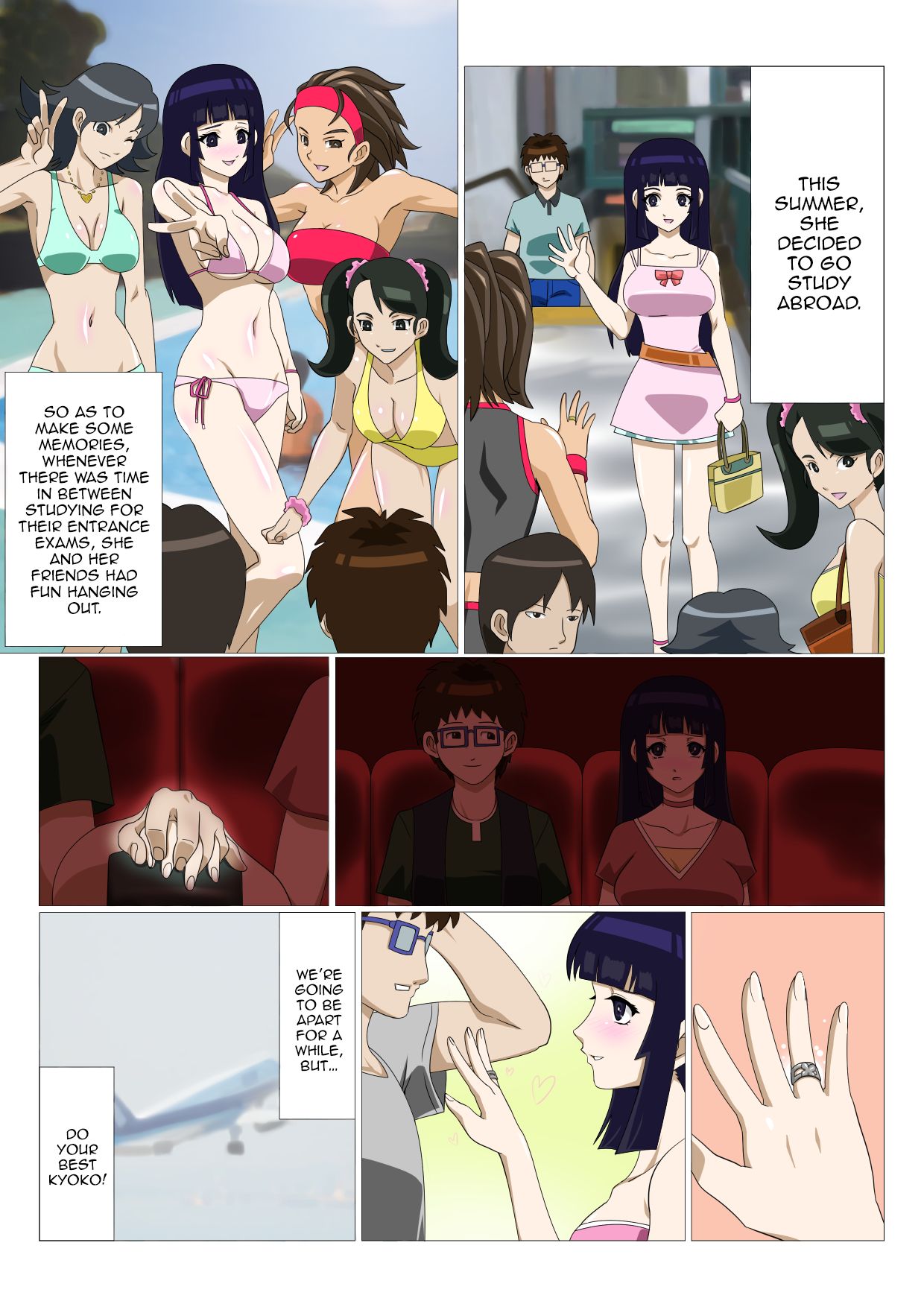 My Childhood Friend Who Went to Study Abroad page 3