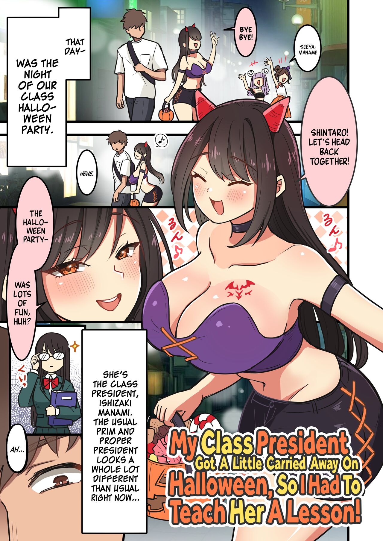 My Class President Got a Little Carried Away On Halloween, So I Had toTeach her a Lesson! page 1