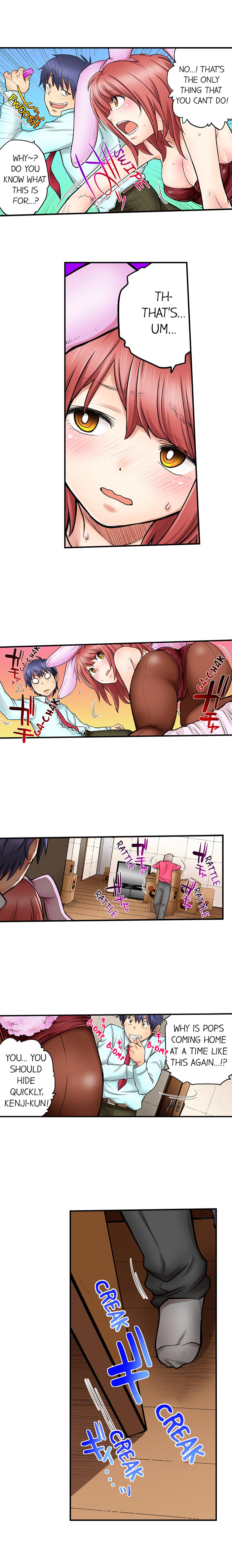 My Classmate is My Dad's Bride, But in Bed She's Mine. page 100