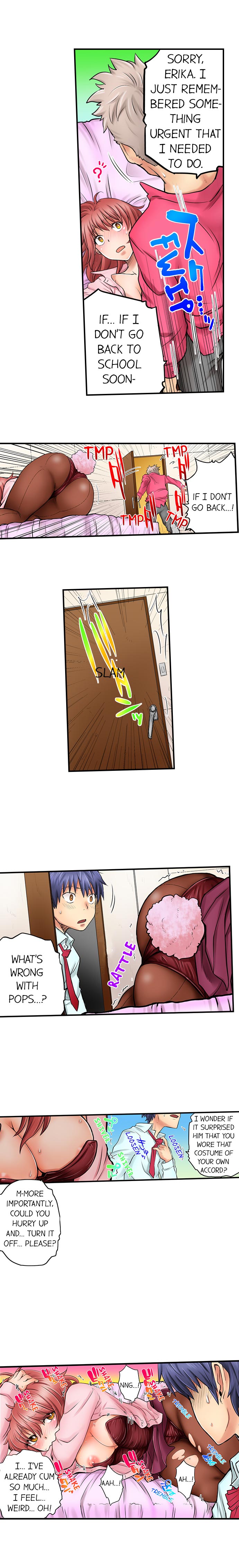 My Classmate is My Dad's Bride, But in Bed She's Mine. page 107