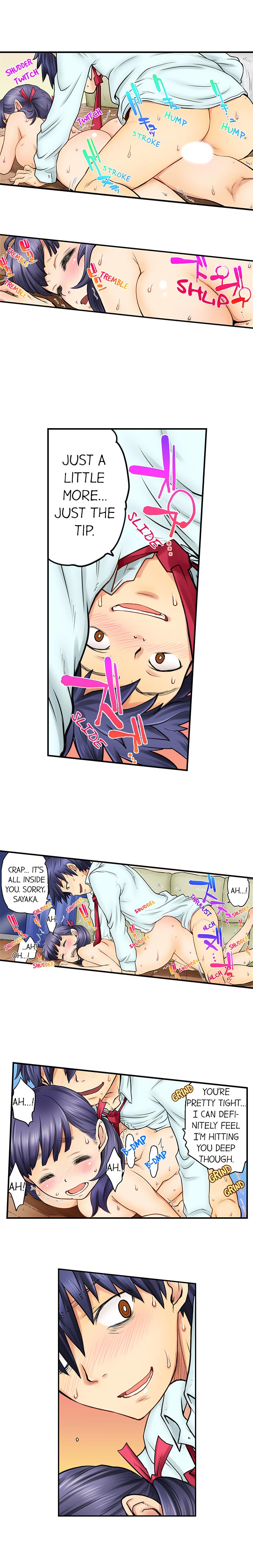 My Classmate is My Dad's Bride, But in Bed She's Mine. page 144