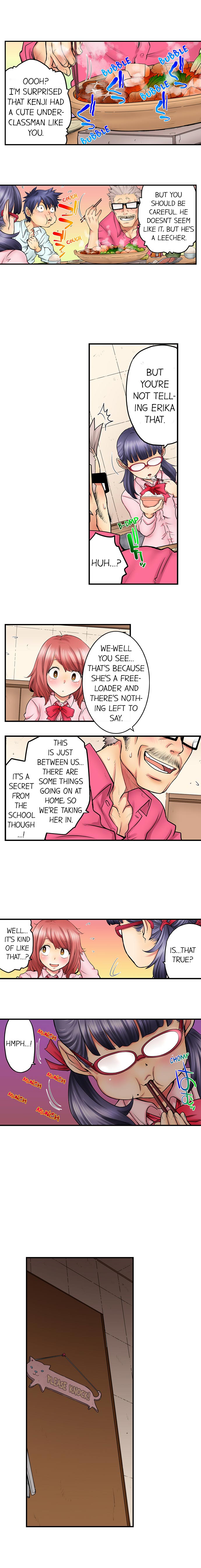 My Classmate is My Dad's Bride, But in Bed She's Mine. page 156