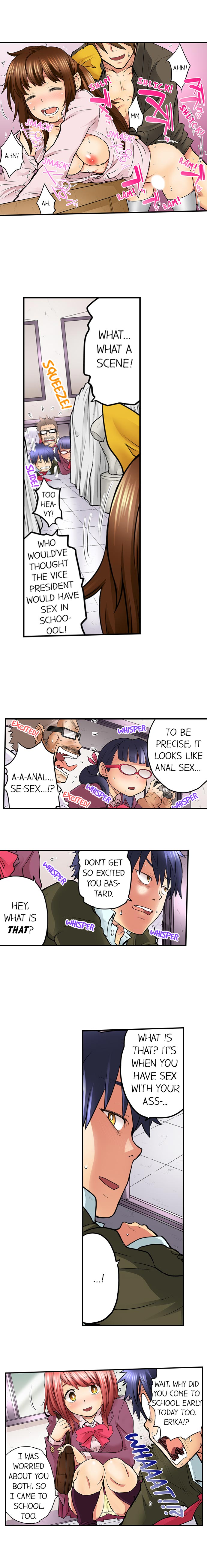 My Classmate is My Dad's Bride, But in Bed She's Mine. page 174