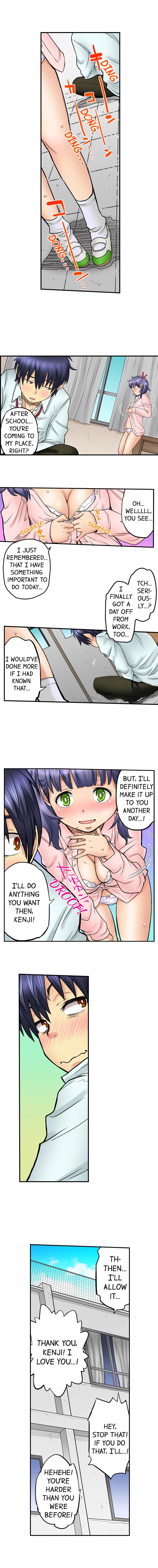 My Classmate is My Dad's Bride, But in Bed She's Mine. page 283