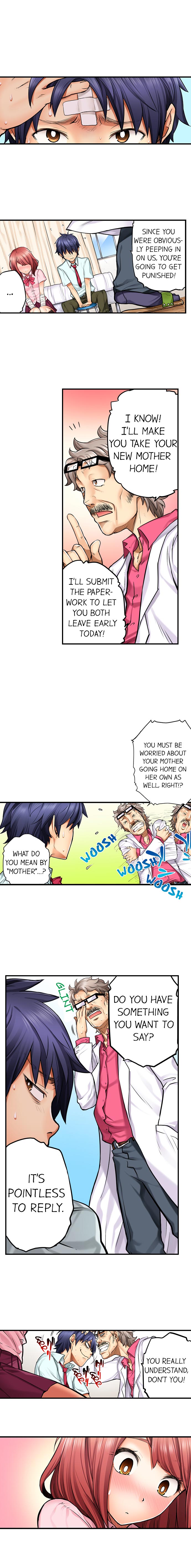 My Classmate is My Dad's Bride, But in Bed She's Mine. page 37