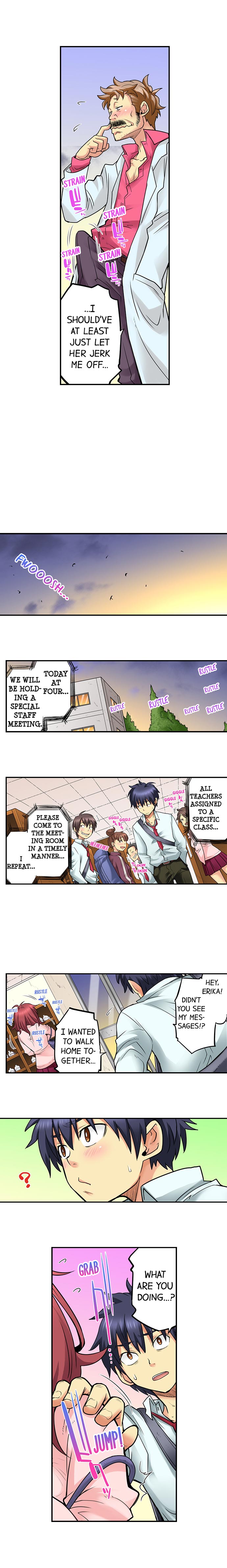 My Classmate is My Dad's Bride, But in Bed She's Mine. page 376