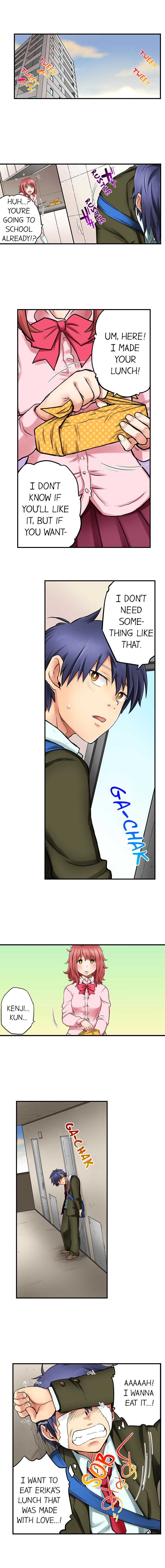 My Classmate is My Dad's Bride, But in Bed She's Mine. page 95