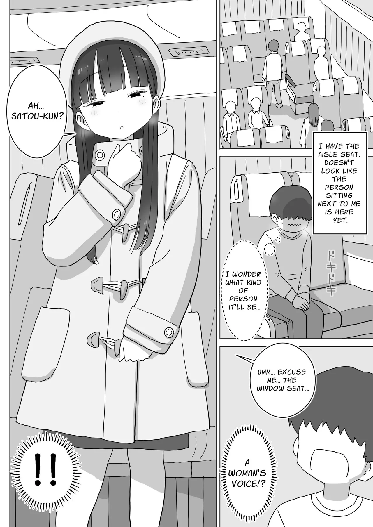 My Classmate Kuroi Lets Me Secretly Creampie Her Even On An Overnight Bus page 4