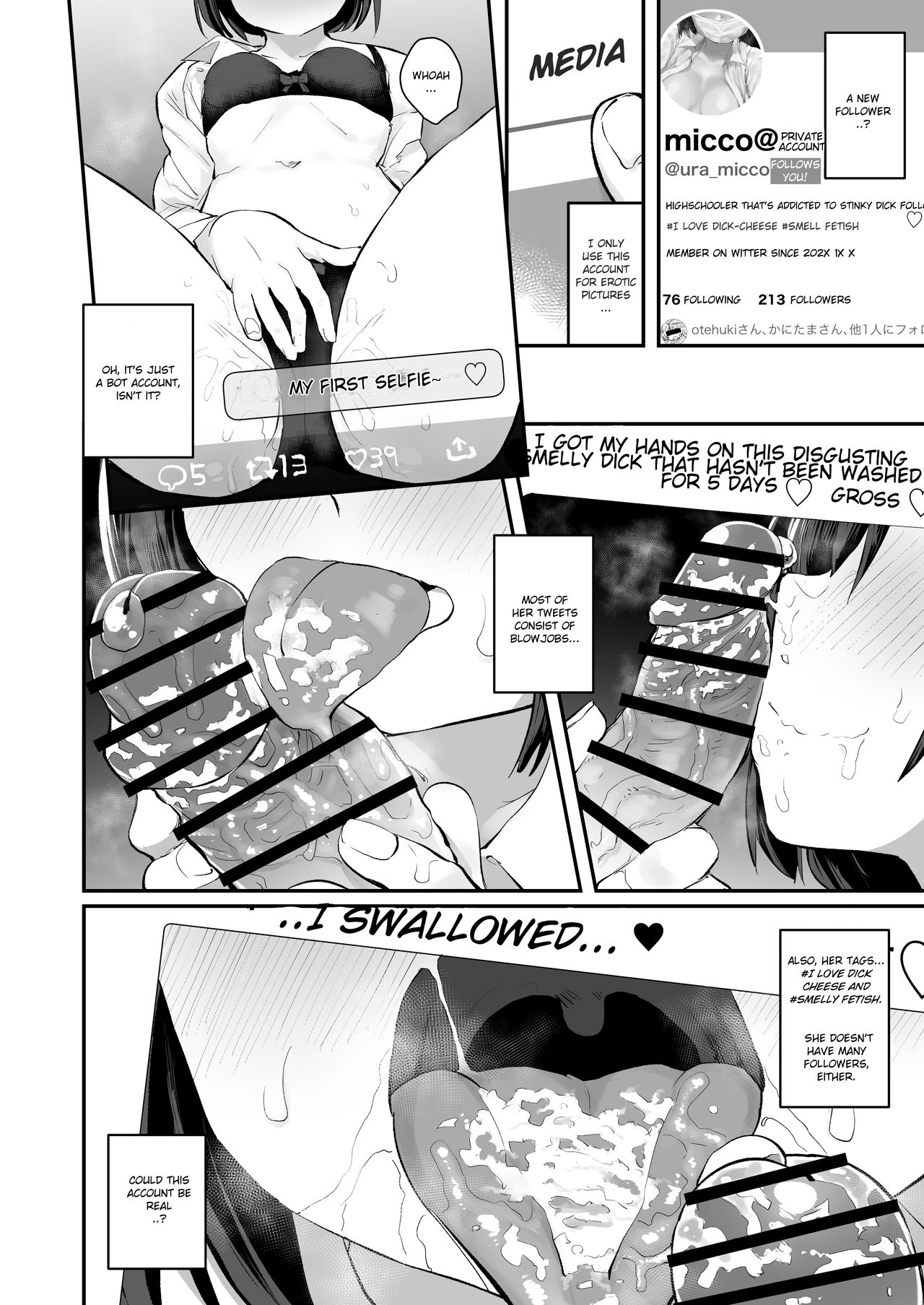 My classmate might be surfing the world wide web for dirty dicks with her private acc every day. page 5
