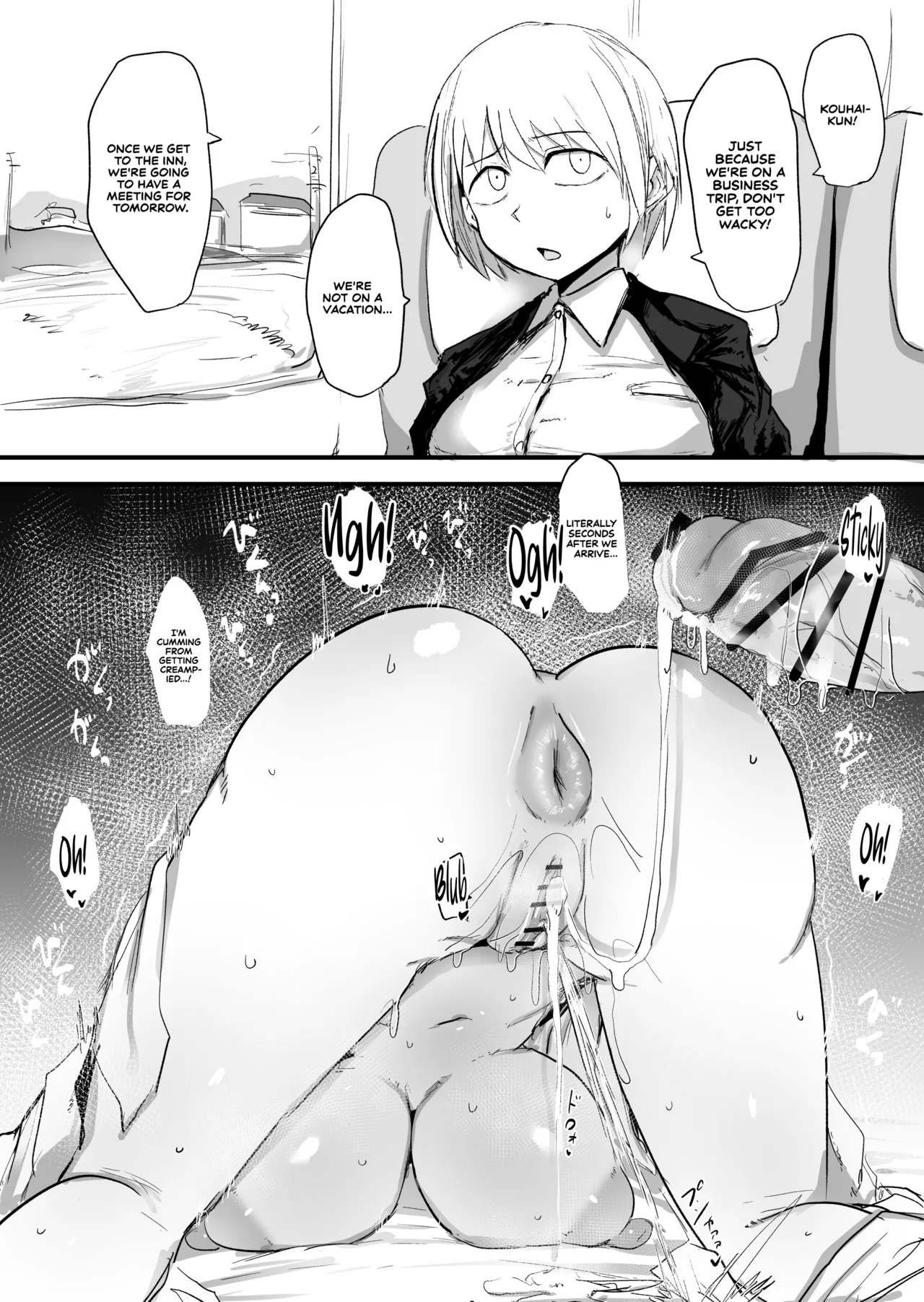 My Company Senpai is So Annoying, So I’ll Develop Her Until She Becomes an Obedient Slut-Hole page 58