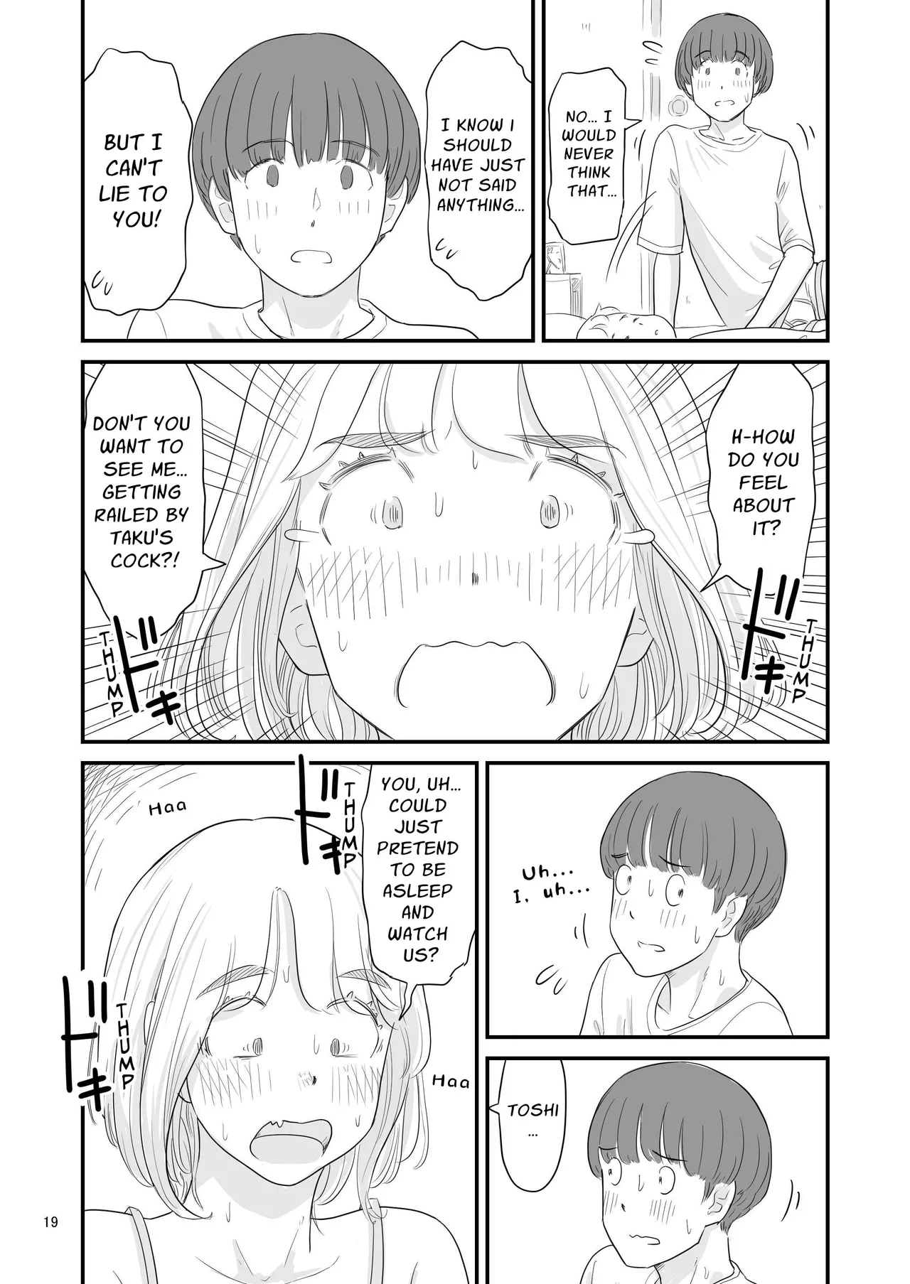 My Darling Girlfriend Was Taken By My Hung Little Cousin!? page 19