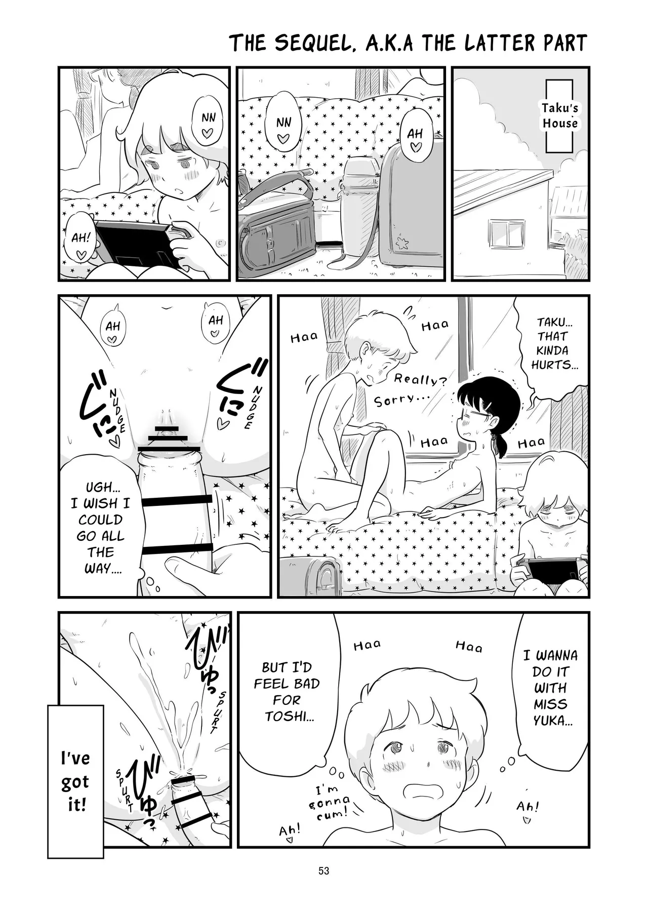 My Darling Girlfriend Was Taken By My Hung Little Cousin!? page 53
