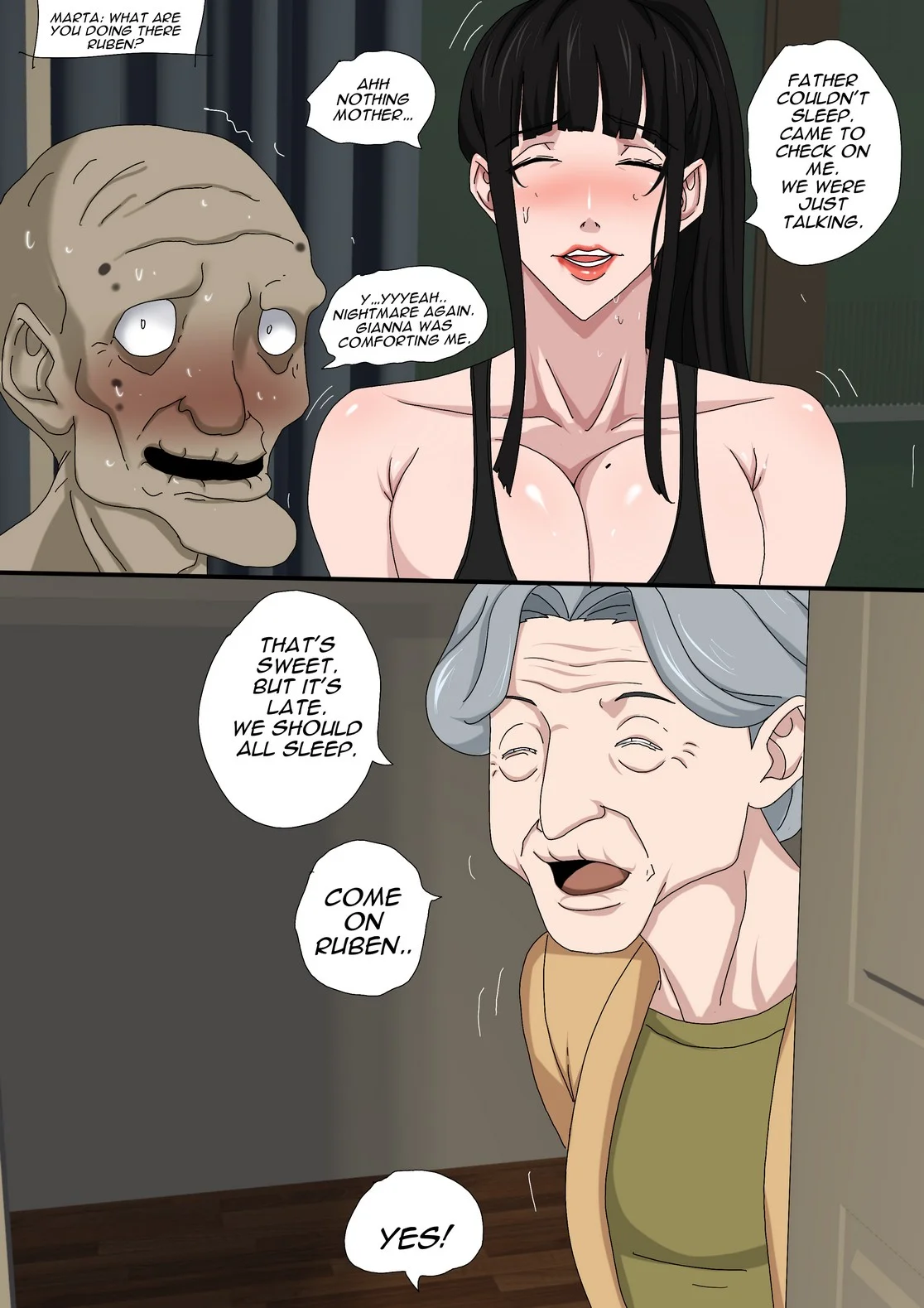 My Daughter-in-Law won't stop seducing me ! page 46