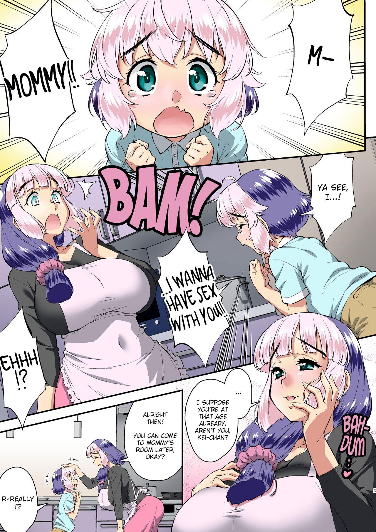 My Doting Futanari Mommy Popped My Cherry page 2