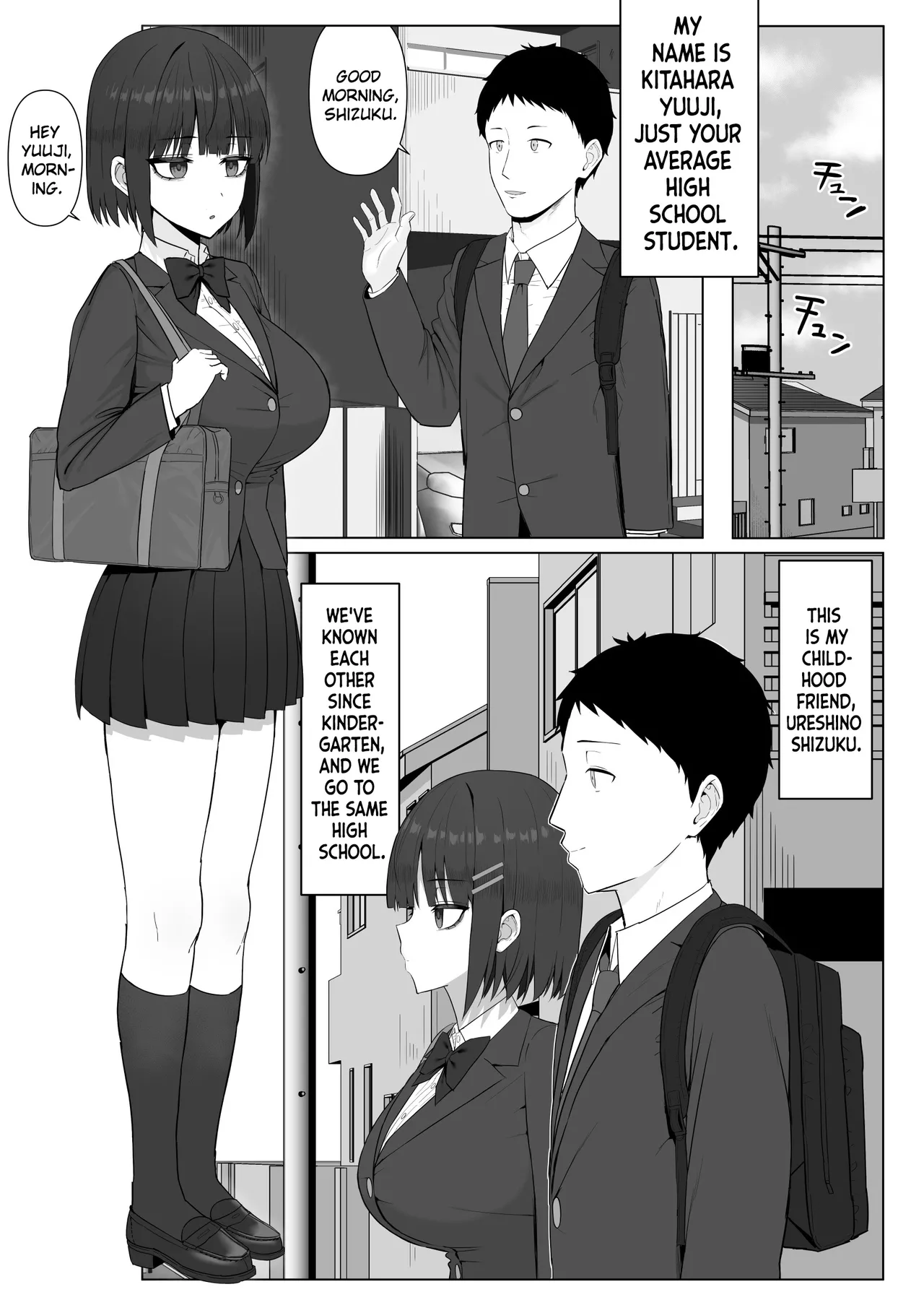 My Expressionless Childhood Friend Was Snatched Away by a Creepy Otaku and Was Having Lovey-Dovey Tongue-Kissing Sex page 2