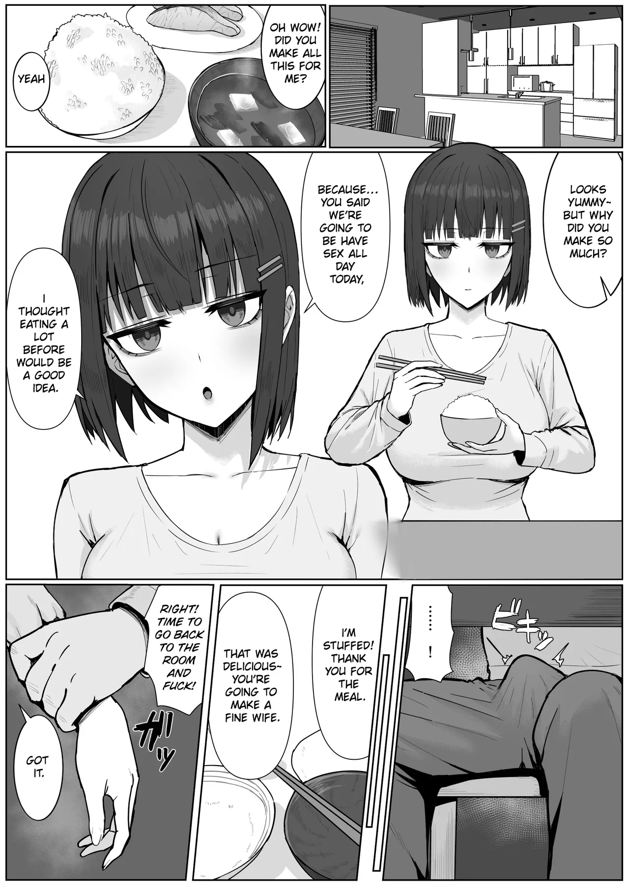 My Expressionless Childhood Friend Was Snatched Away by a Creepy Otaku and Was Having Lovey-Dovey Tongue-Kissing Sex page 30
