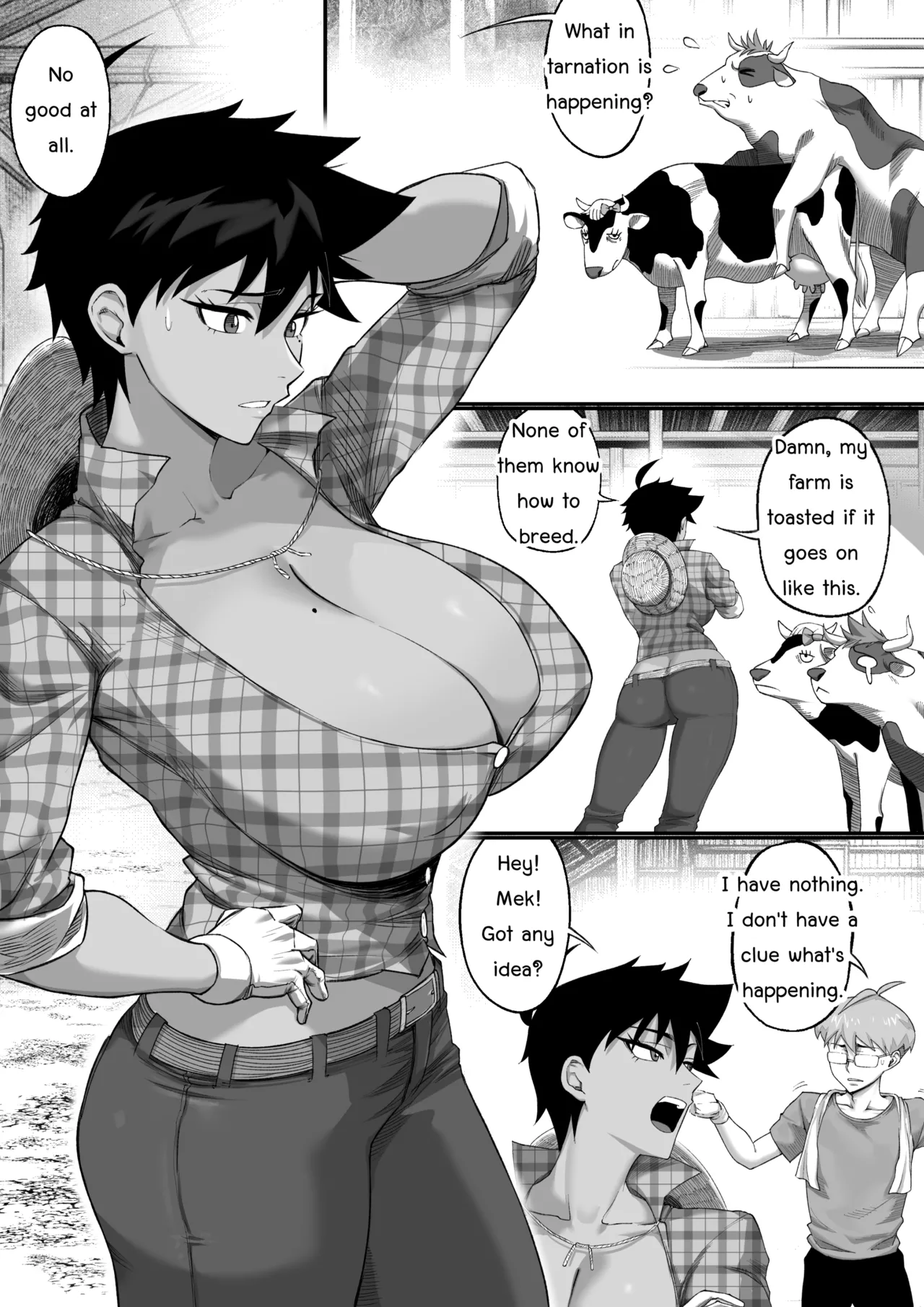 My farmer aunt is having a problem page 1