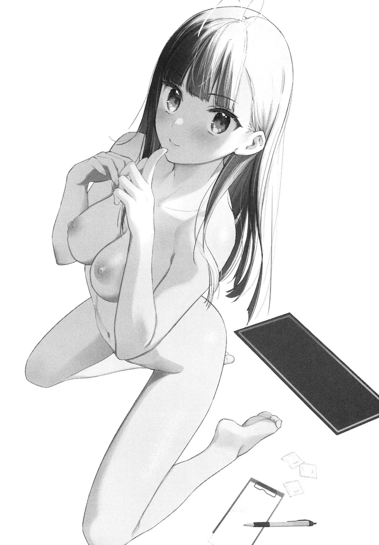 My favorite girl's part-time job offers "H services" to regular customers. page 3