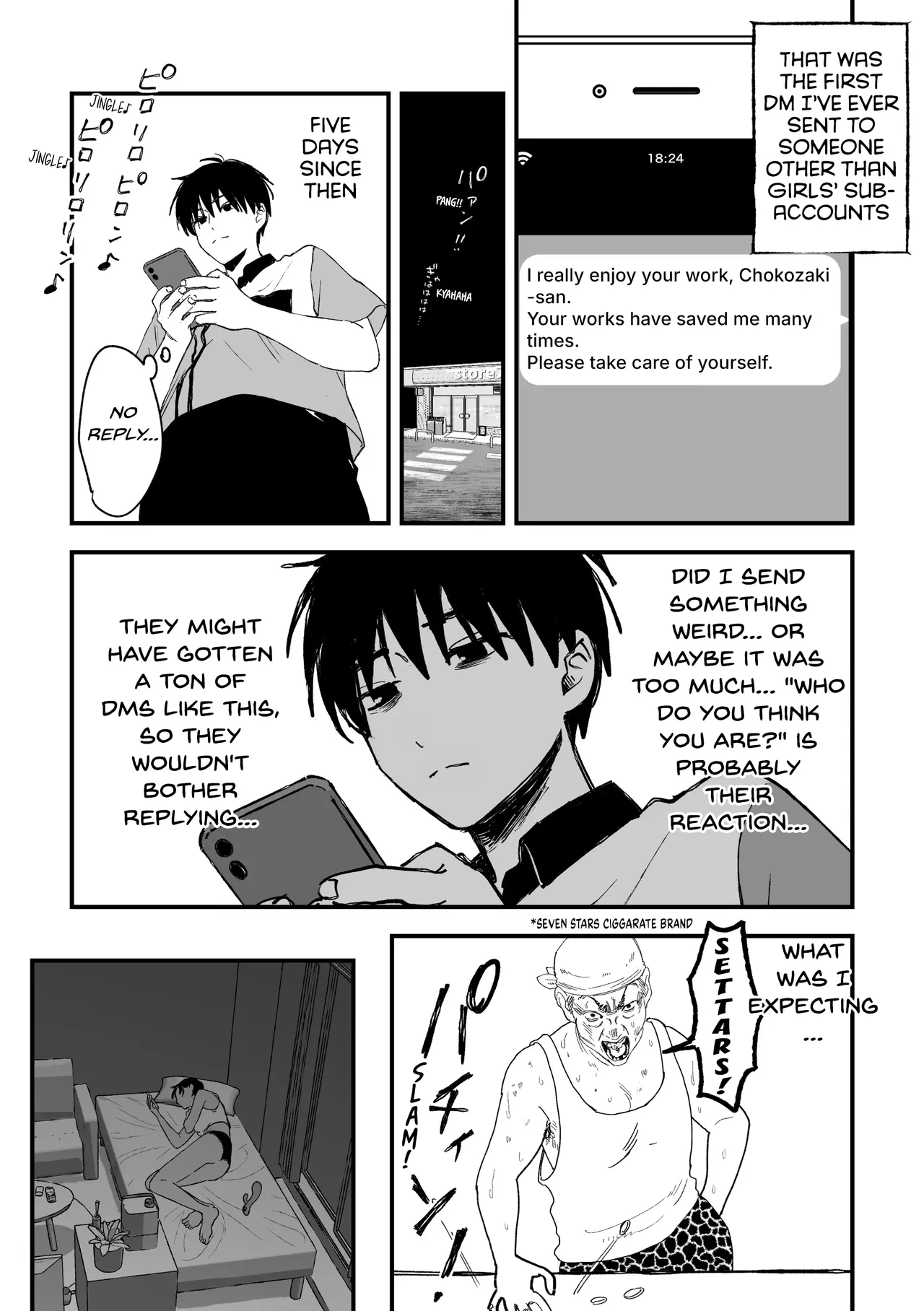 My favourite Ero-Doujin Artist was a sexy Onee-san all along page 100