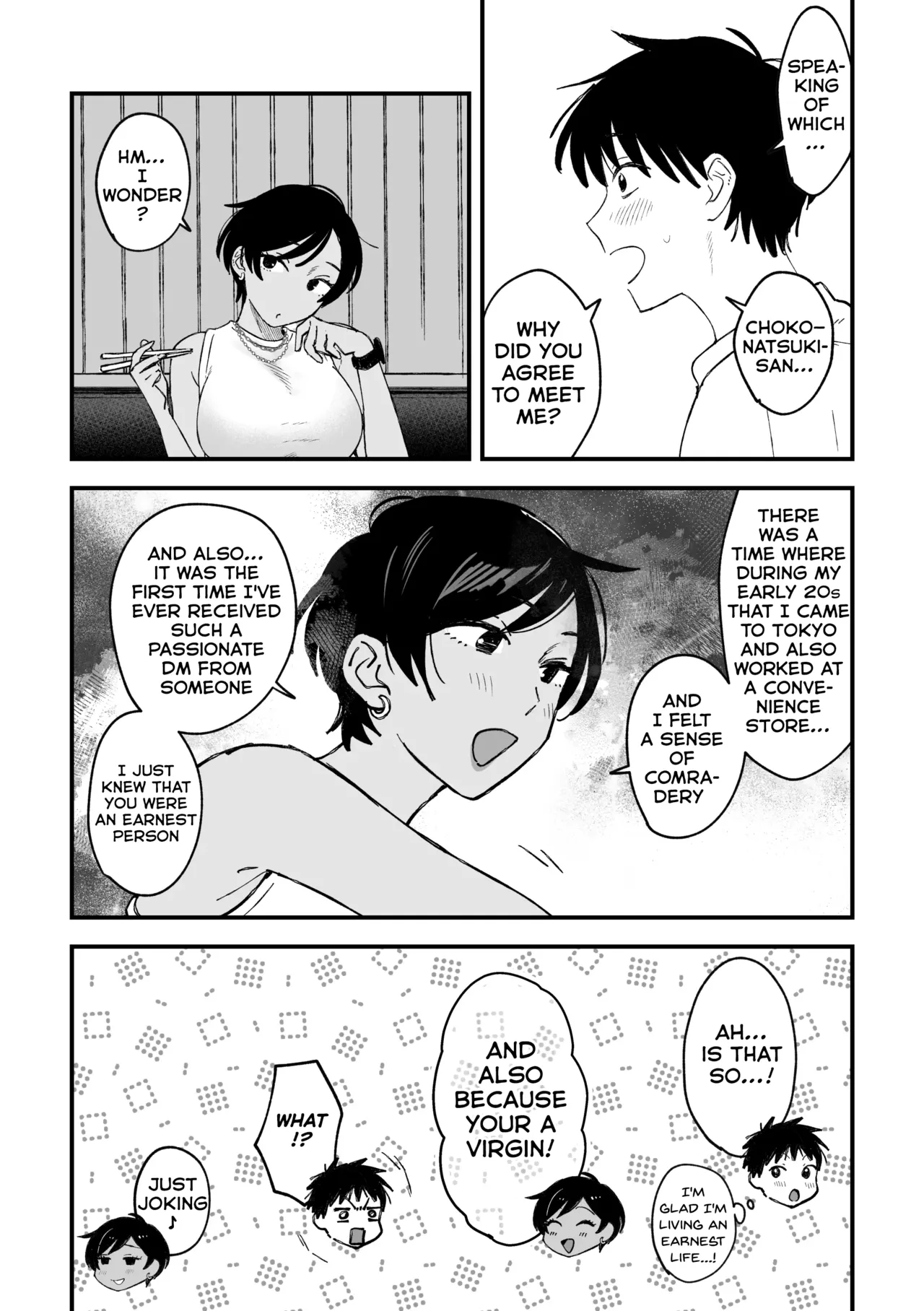 My favourite Ero-Doujin Artist was a sexy Onee-san all along page 117
