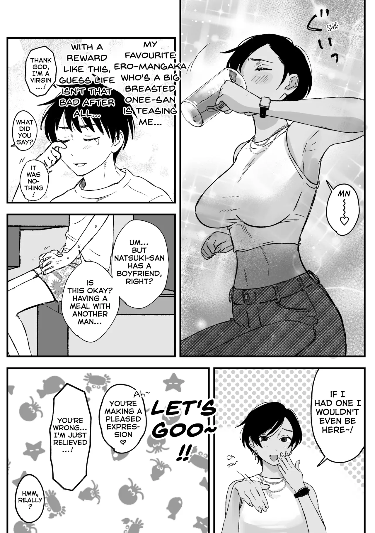My favourite Ero-Doujin Artist was a sexy Onee-san all along page 118